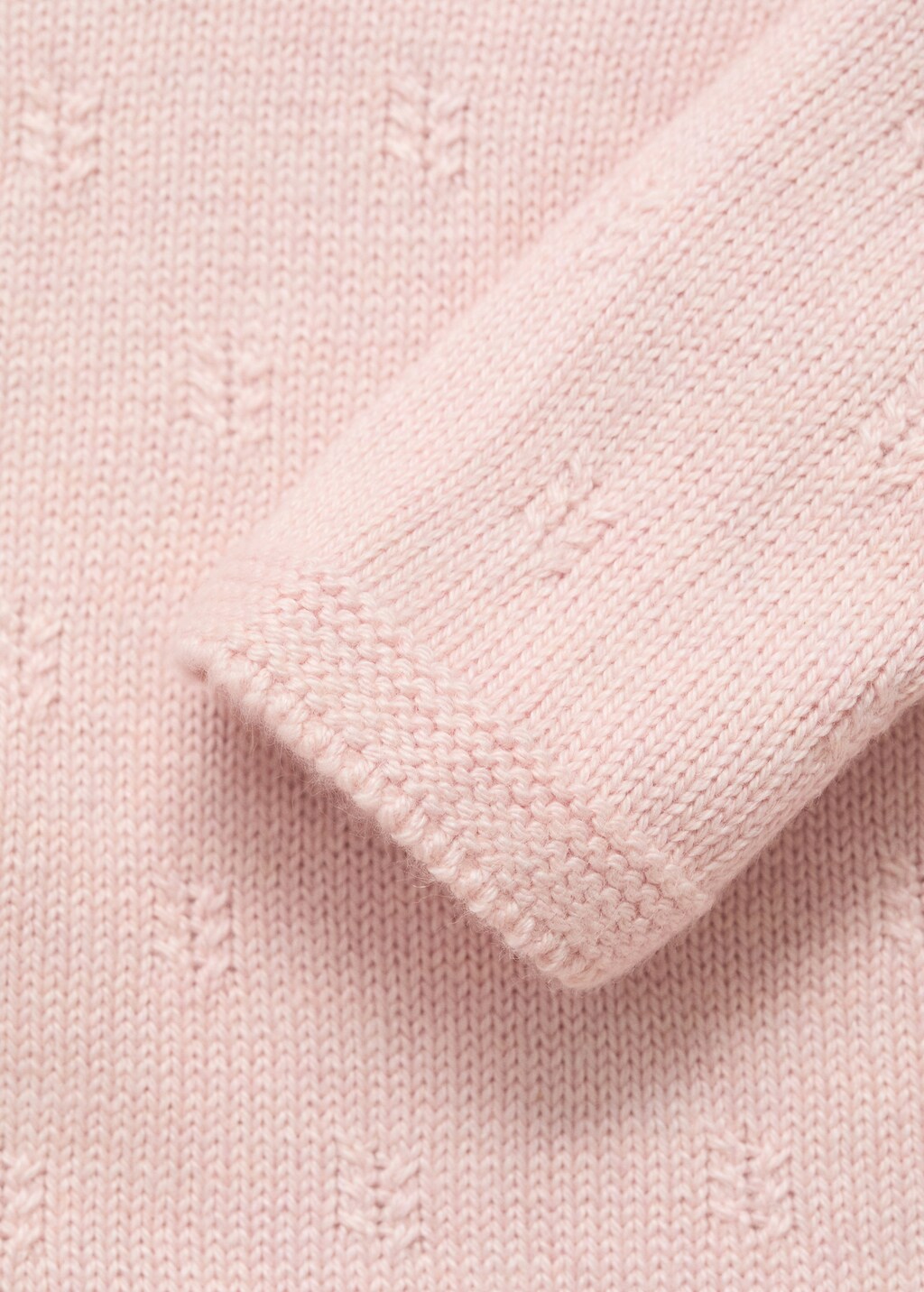 Buttons detail knit sweater