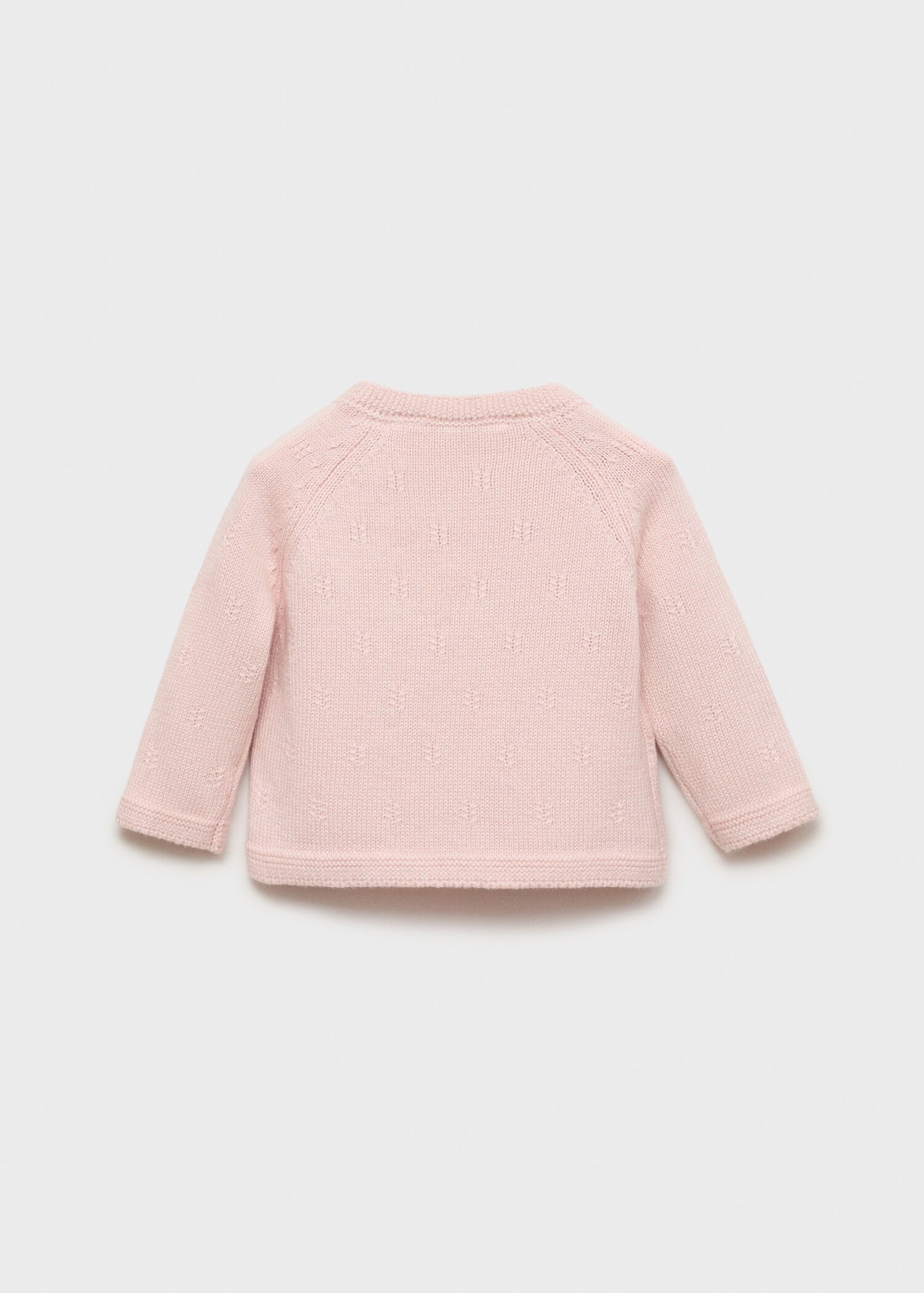 Pull-over maille détail boutons - Verso de l’article