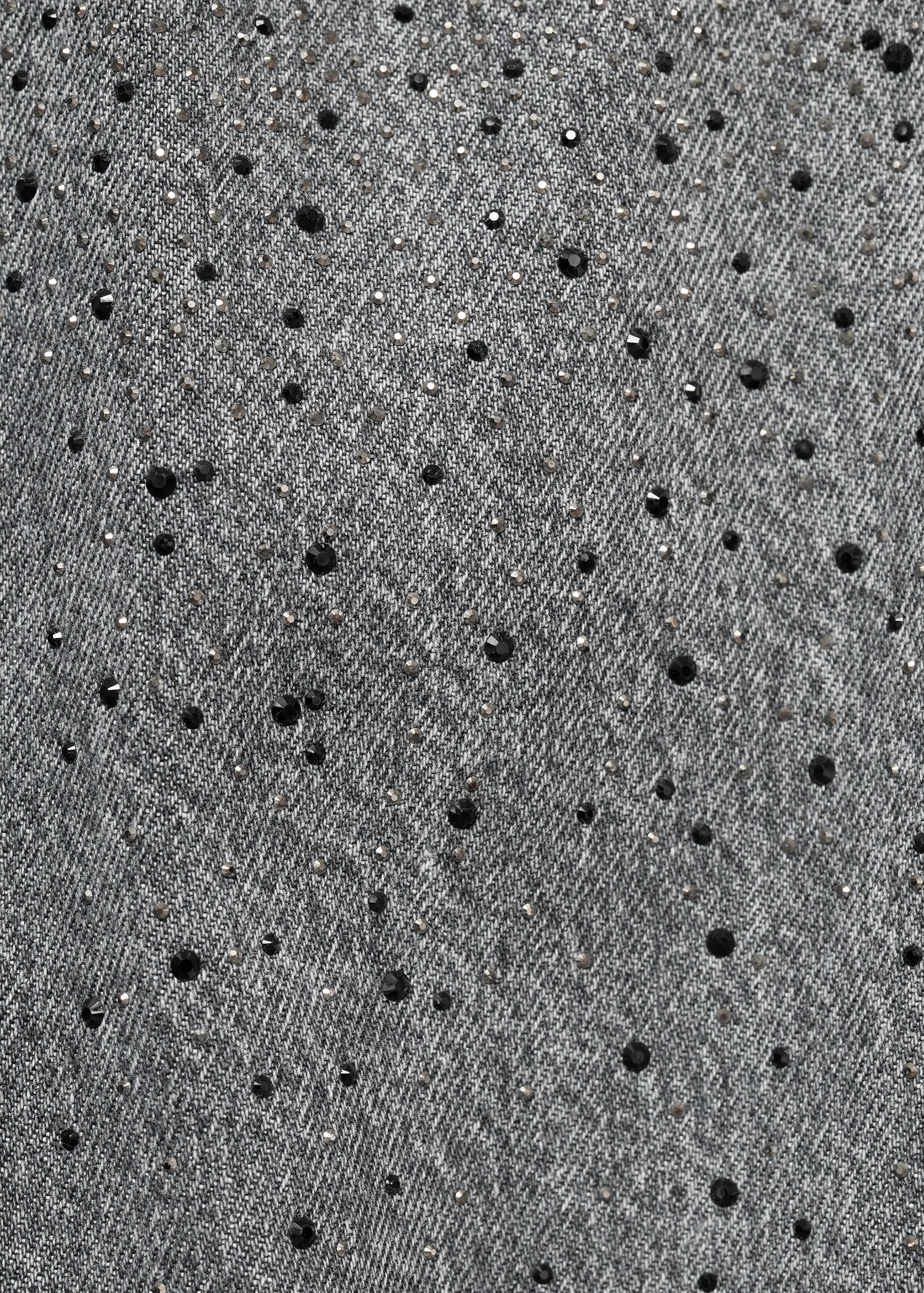Jeans straight strass - Details of the article 8
