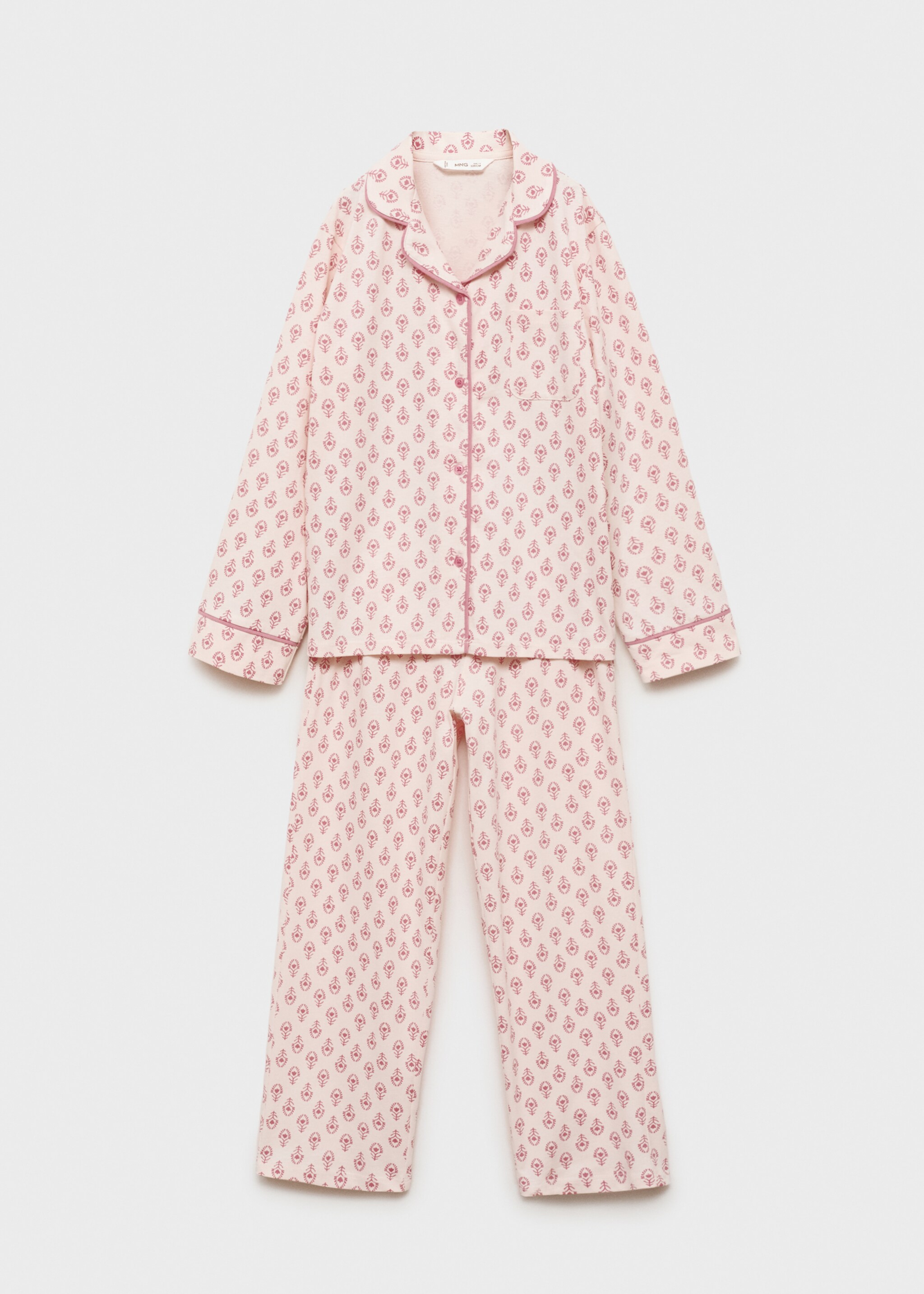 Printed cotton pyjama pack - Article without model