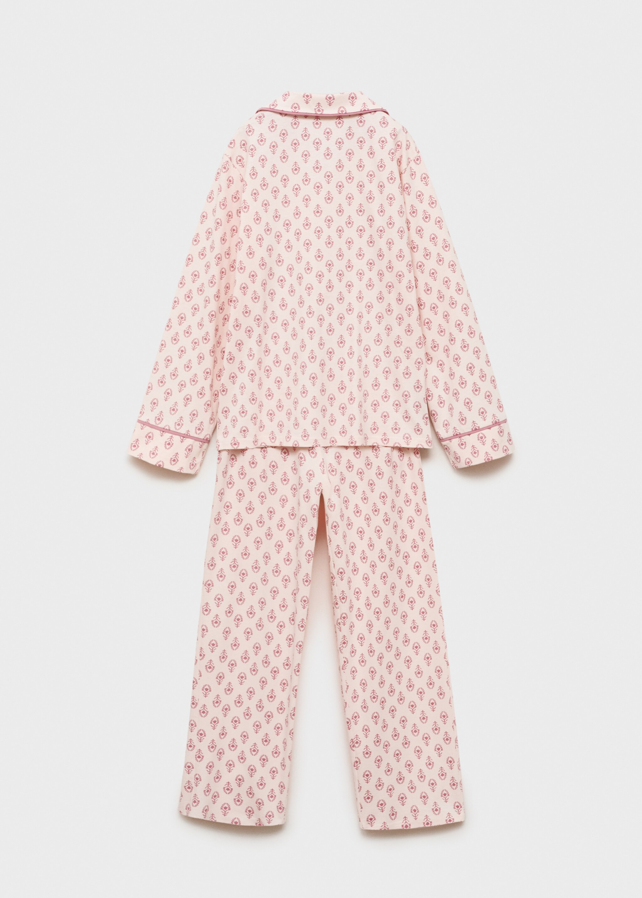 Printed cotton pyjama pack - Reverse of the article