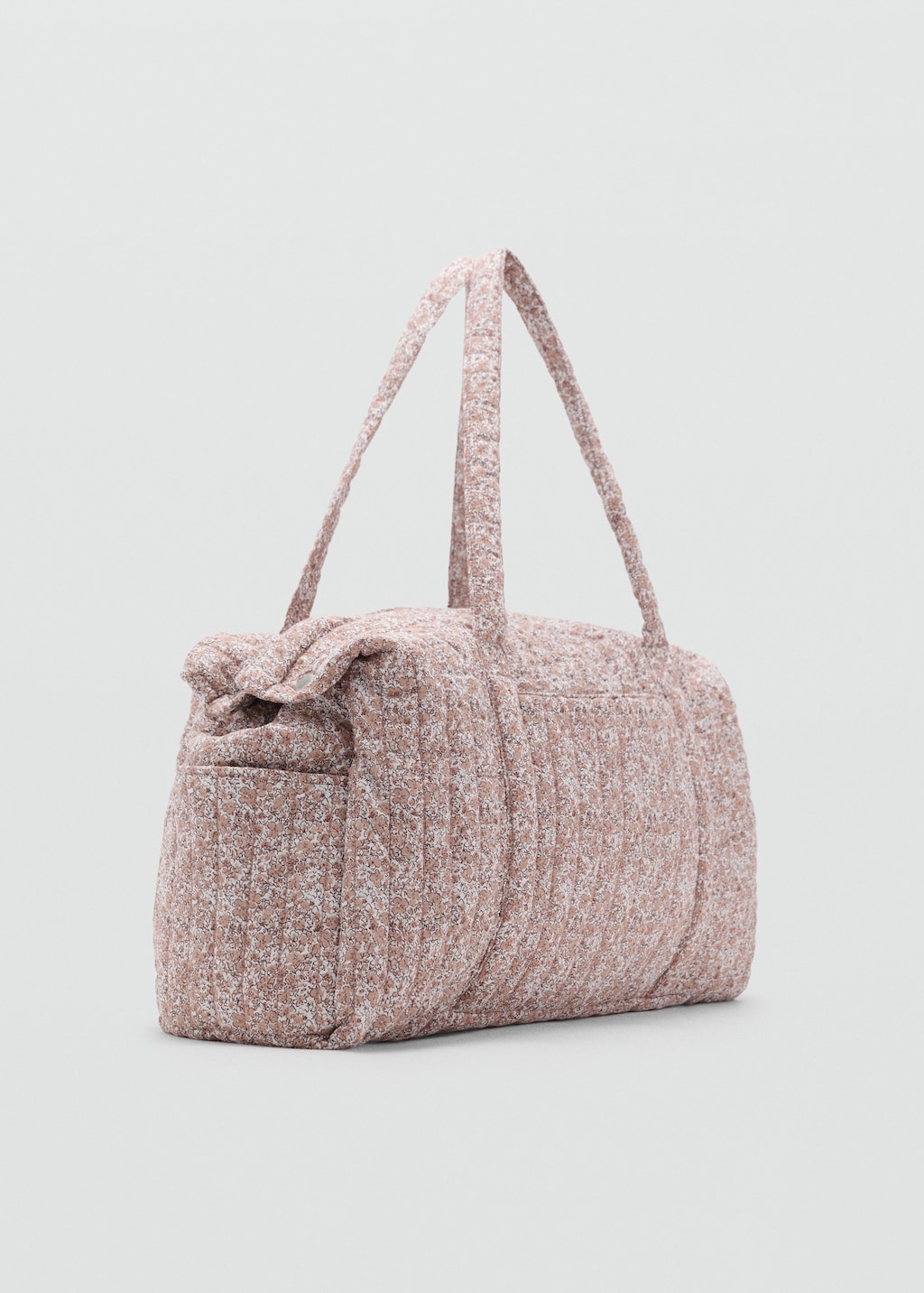 Maternity bag with flowers