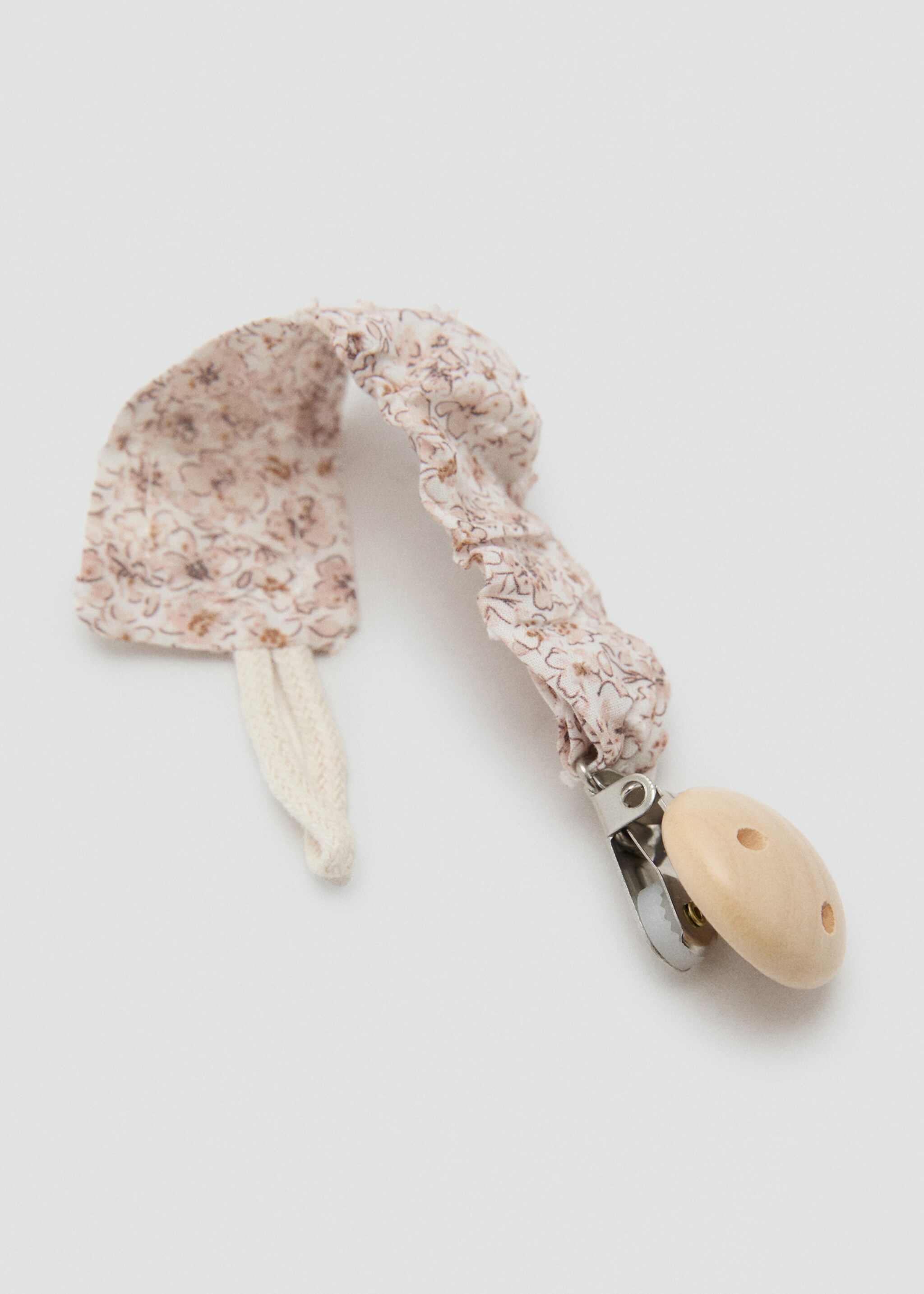 Chupetero broche estampado - Plano medio