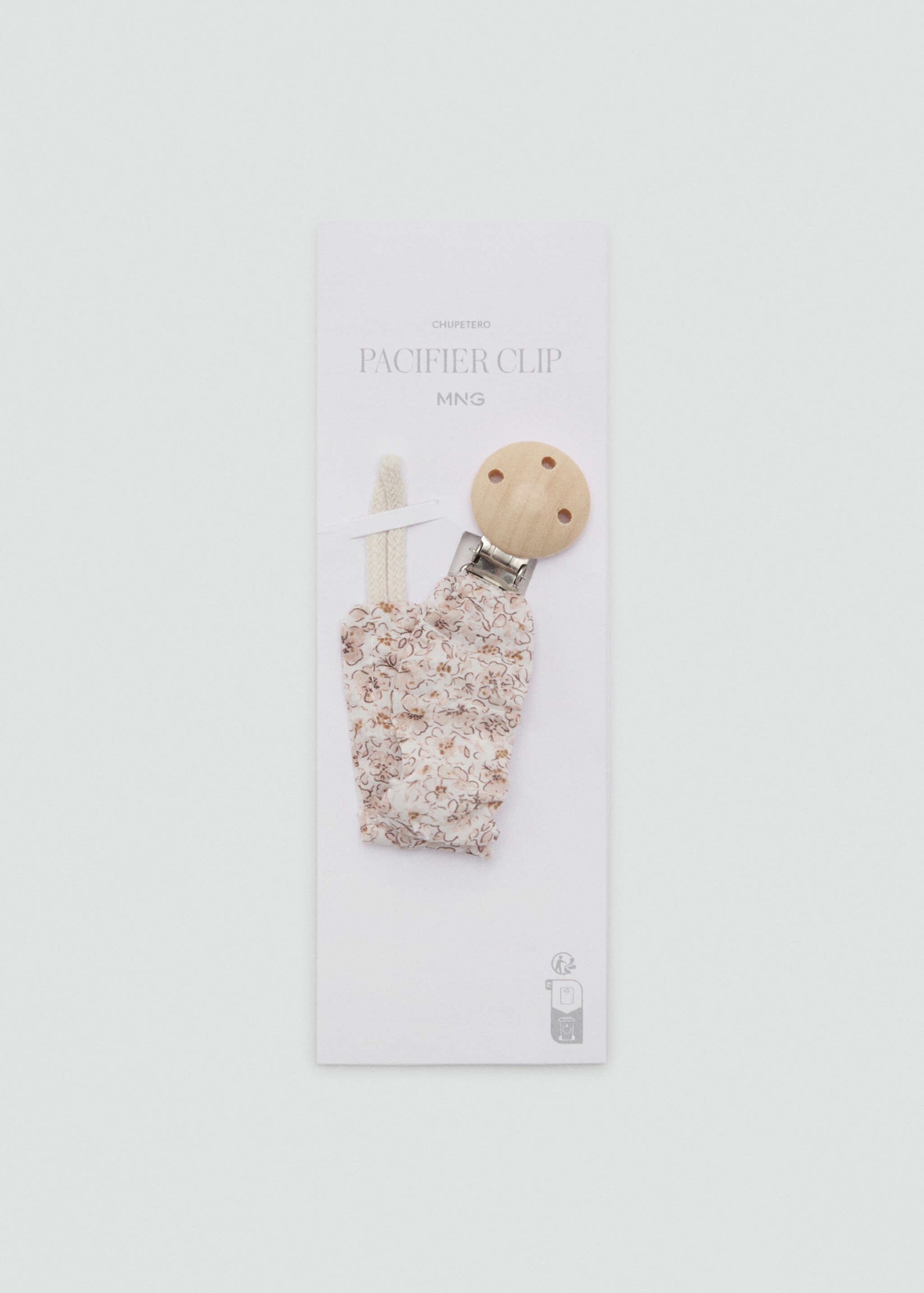 Chupetero broche estampado - Detalle del artículo 1