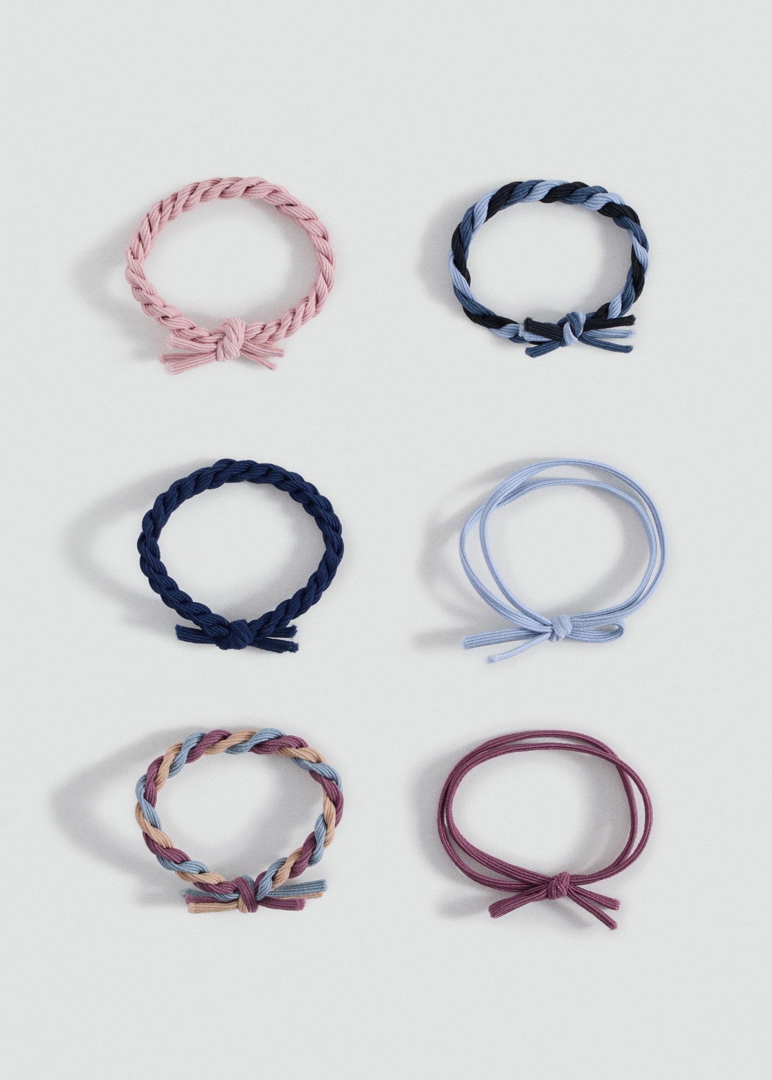 Pack 6 hair ties - Article without model
