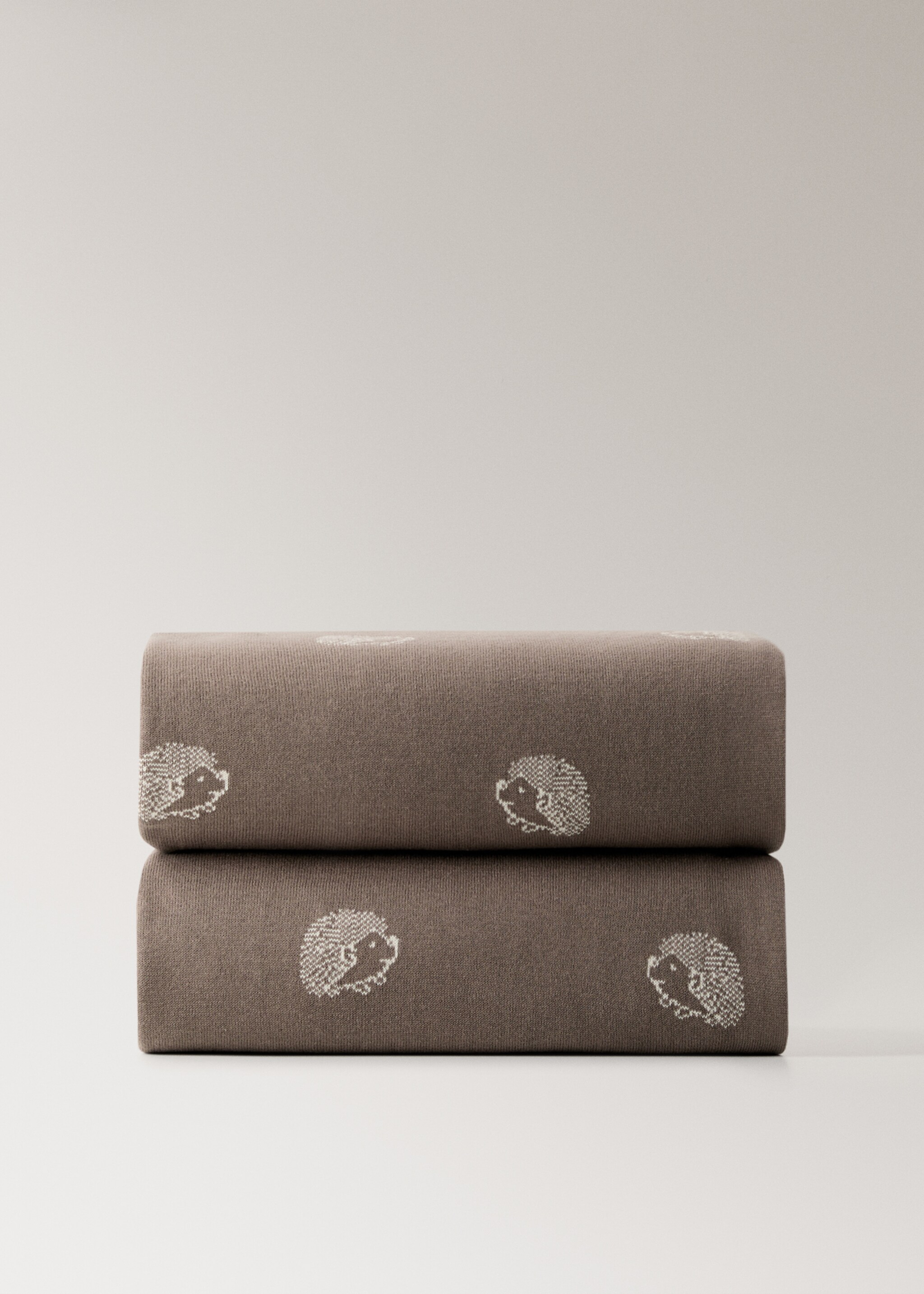 Manta infantil jacquard erizo - Artículo sin modelo