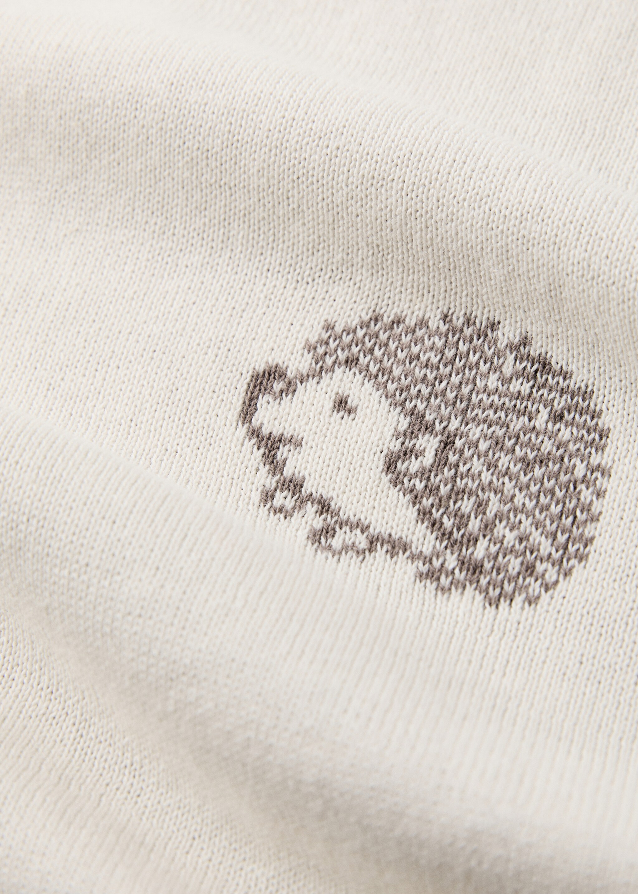 Manta infantil jacquard erizo - Detalle del artículo 2