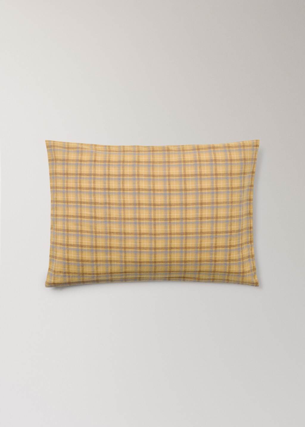 Multi-colored checked children's cushion cover 40x60 cm