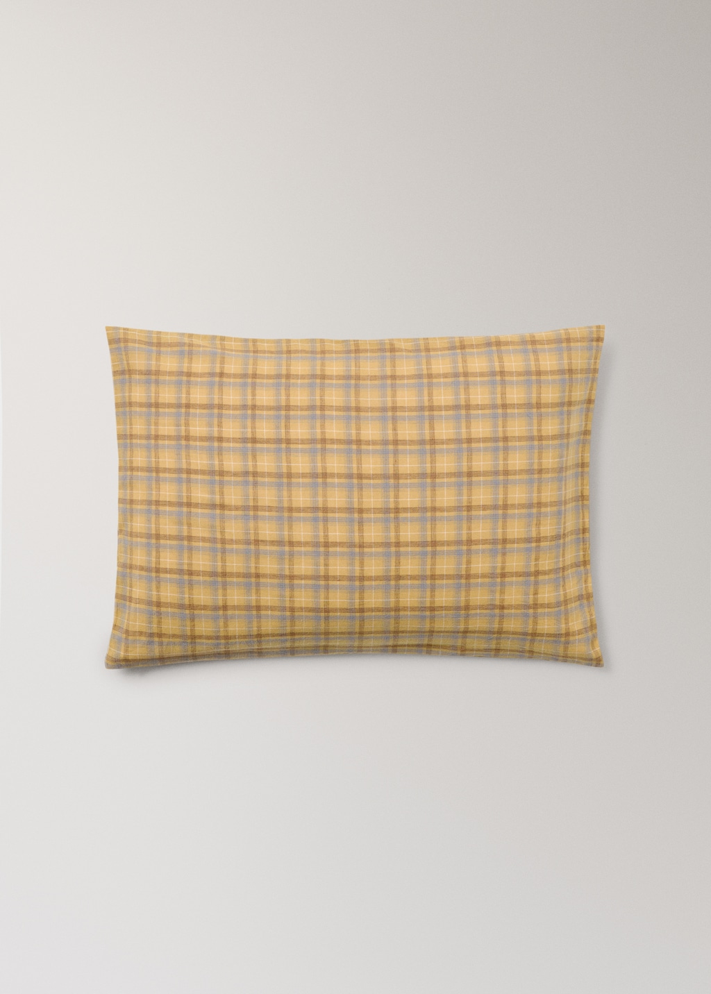 Multi-colored checked children's cushion cover 40x60 cm