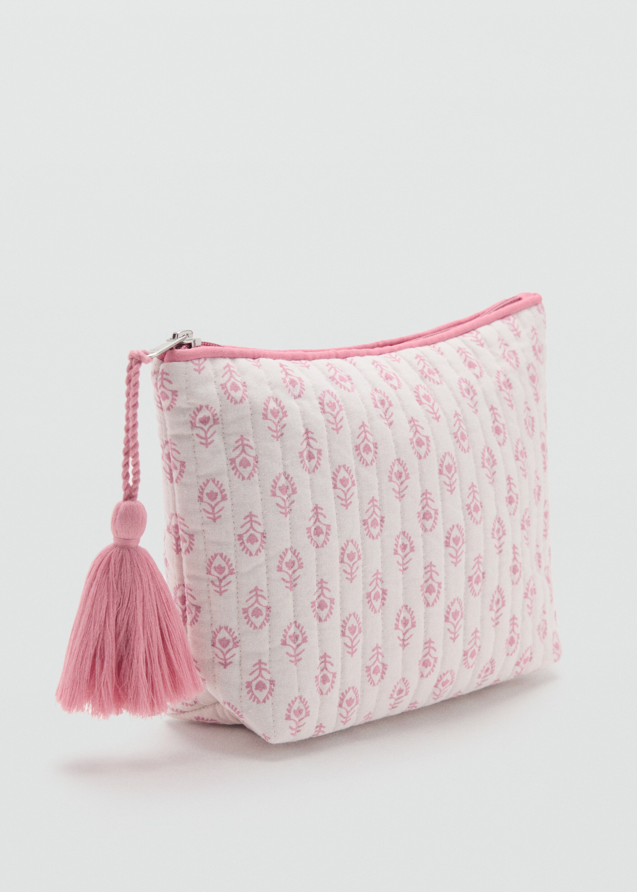Printed cosmetic bag - Средна равнина, Бледо розово. Ref: 17063825-00.