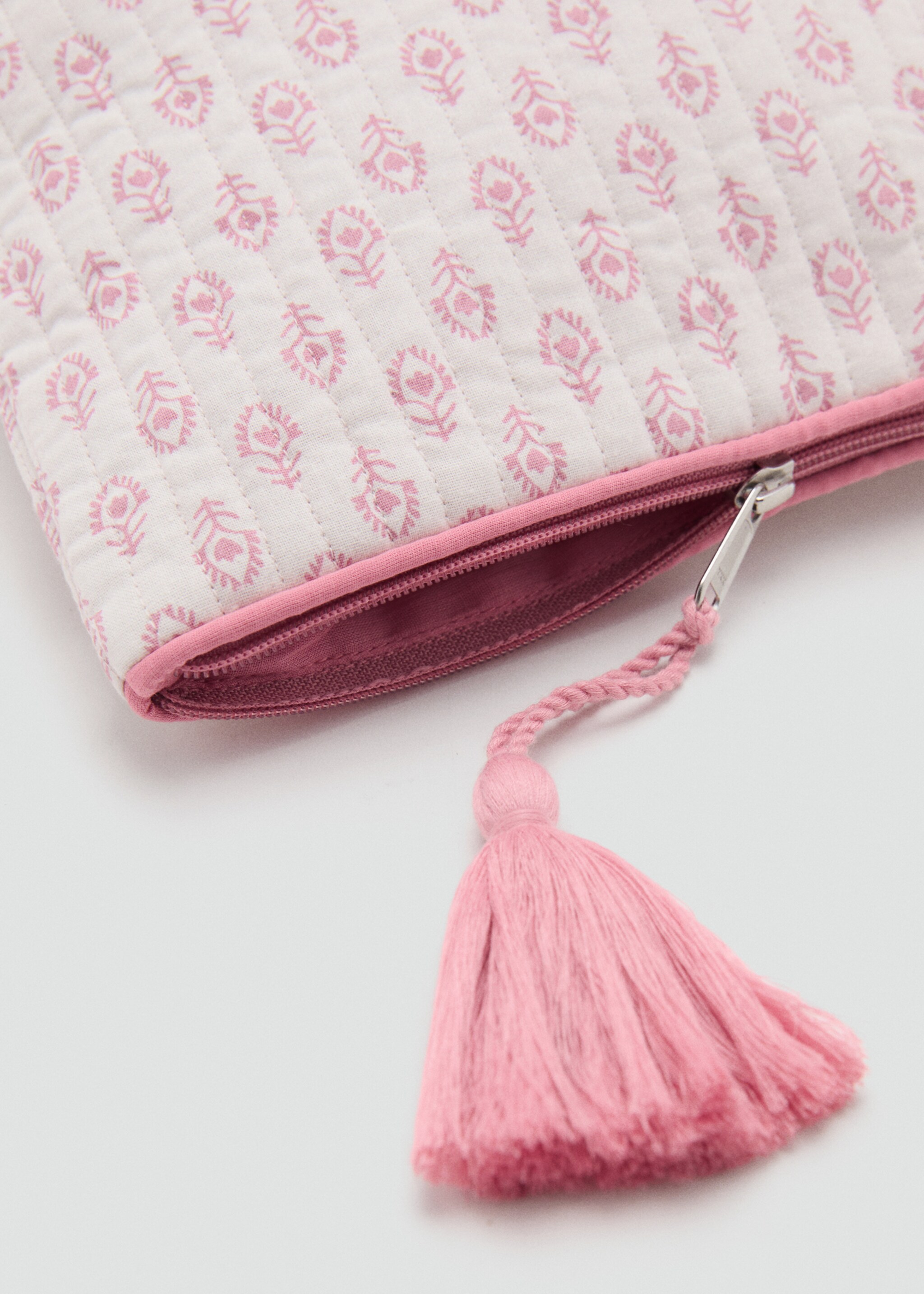 Printed cosmetic bag - Данни за артикула 1, Бледо розово. Ref: 17063825-00.