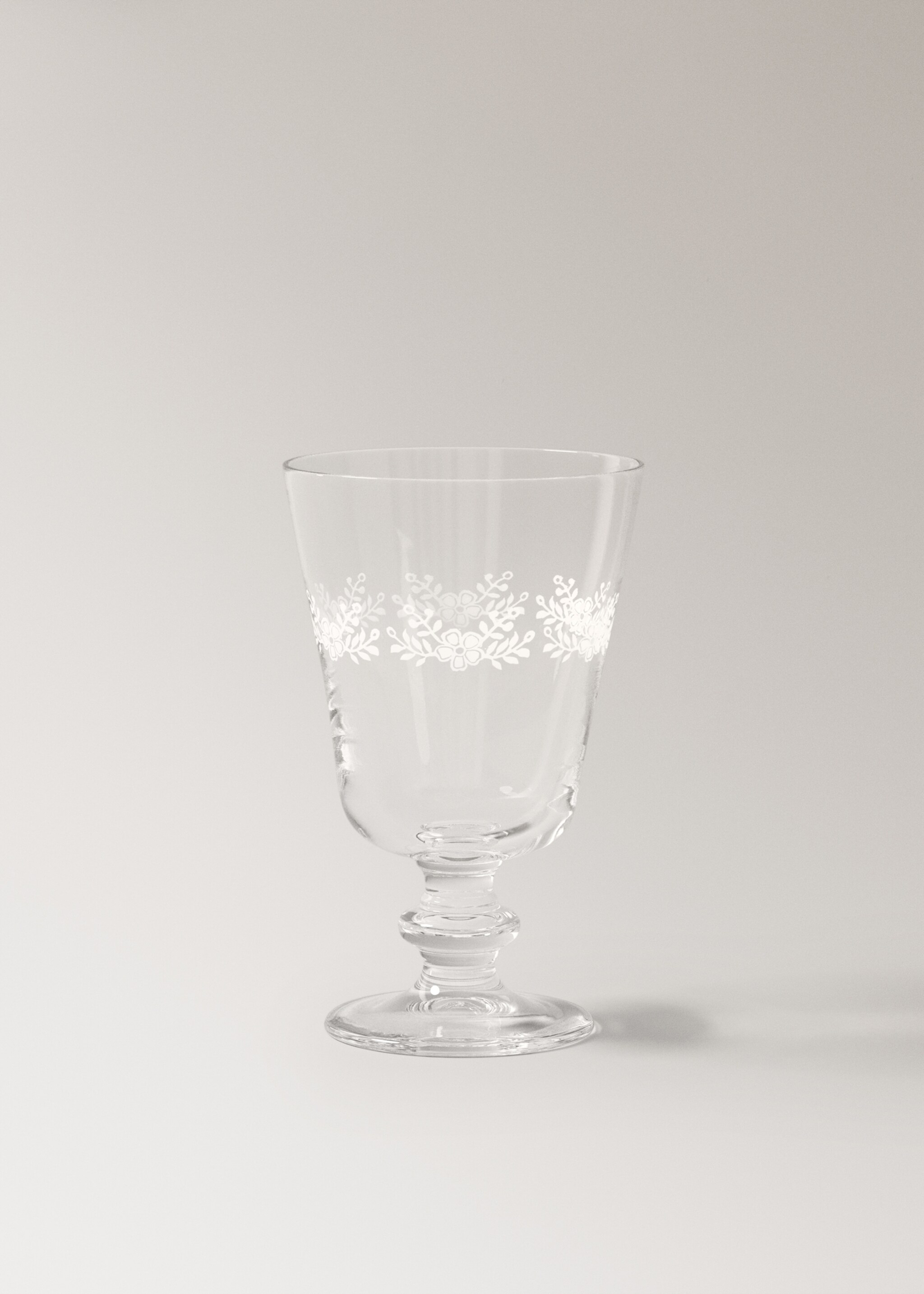 Stem glass rami - Article without model, Off White. Ref: 17063827-00.