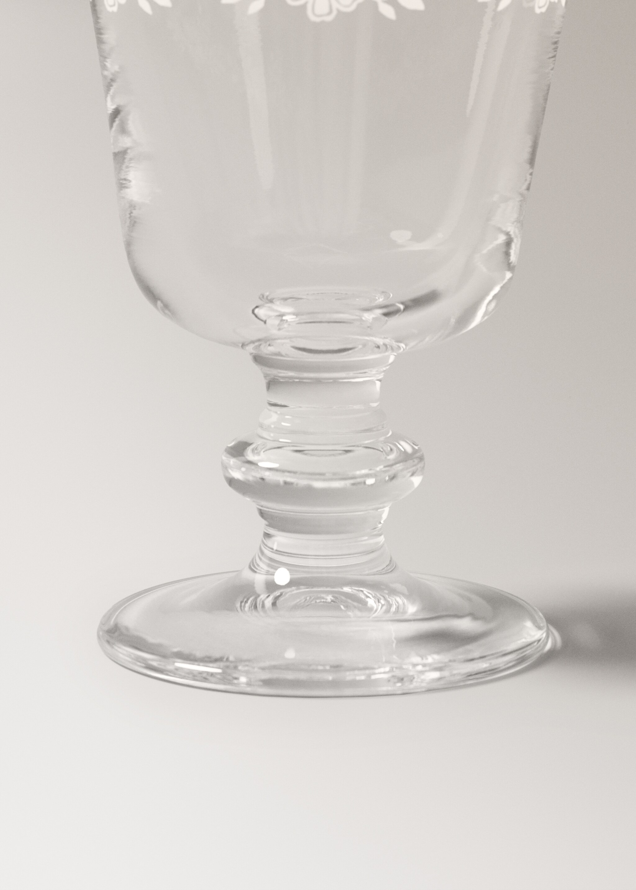 Stem glass rami - Details of the article 2, Off White. Ref: 17063827-00.