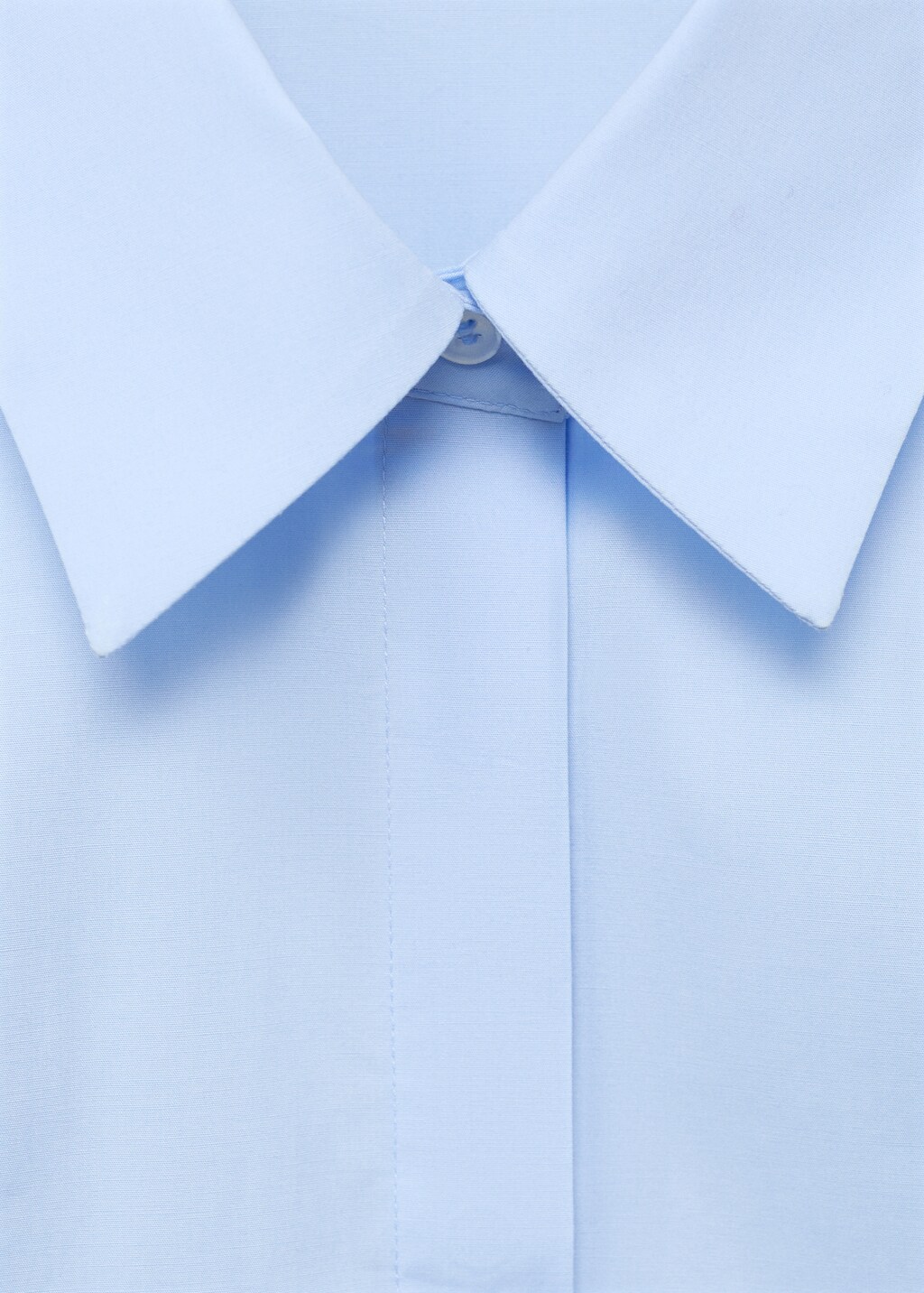 Slim-fit poplin shirt