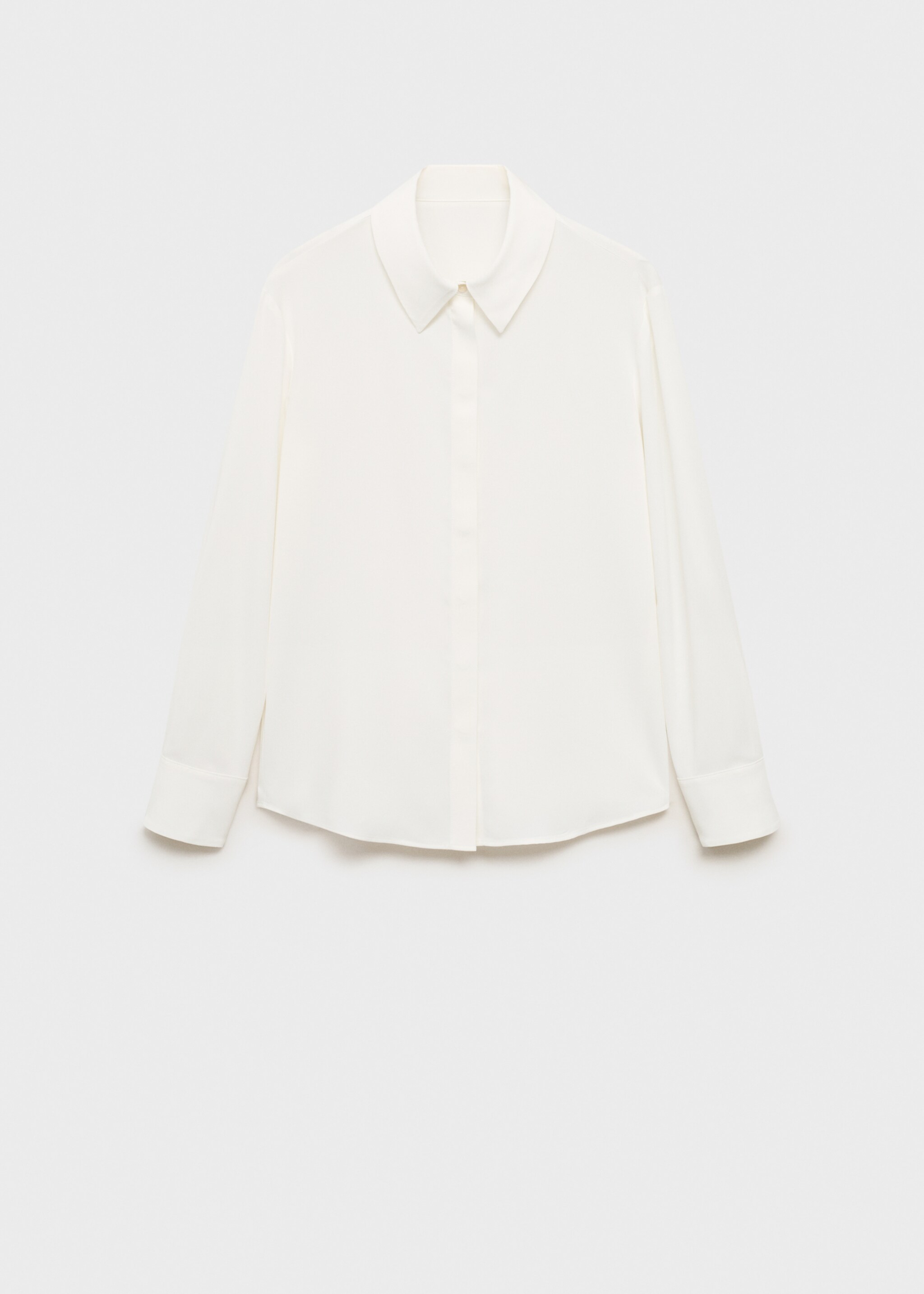 Long-sleeved flowing shirt - Article without model