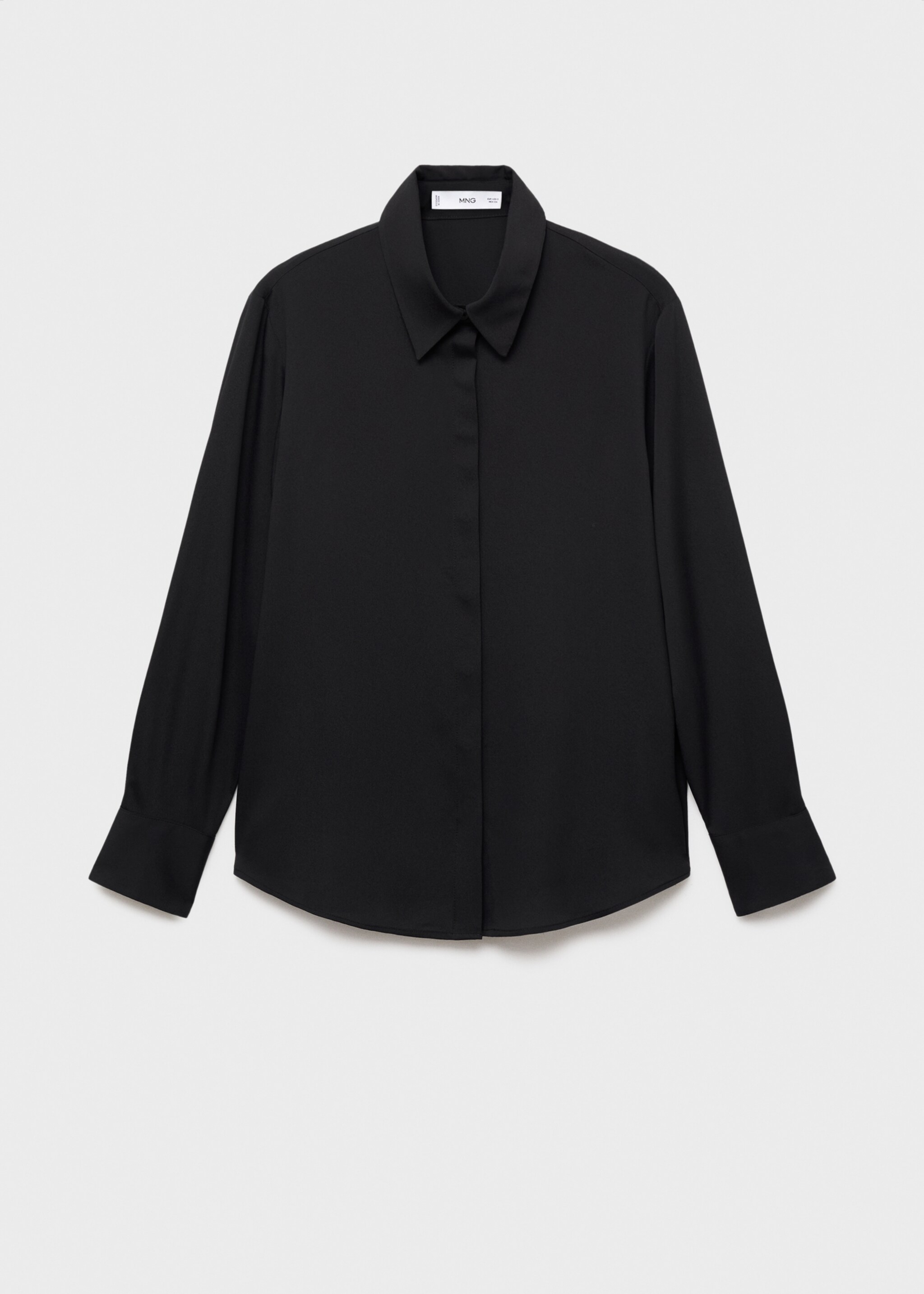 Long-sleeved flowing shirt - Article without model