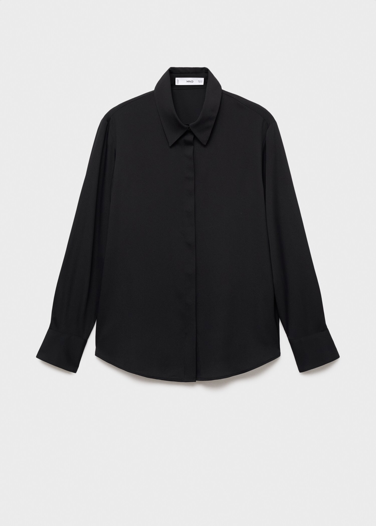 Long-sleeved flowing shirt - Article without model