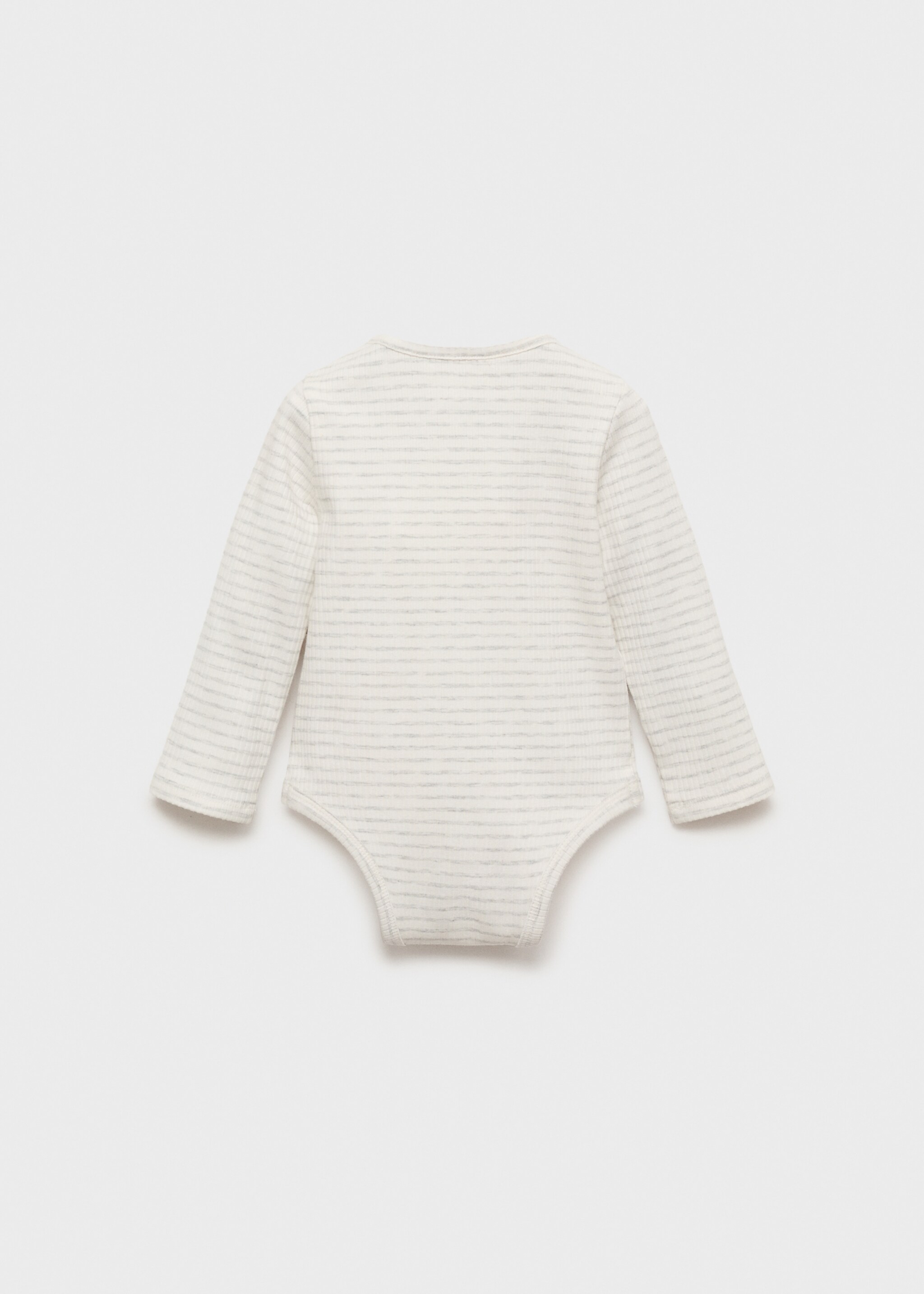 Body coton rayures - Verso de l’article