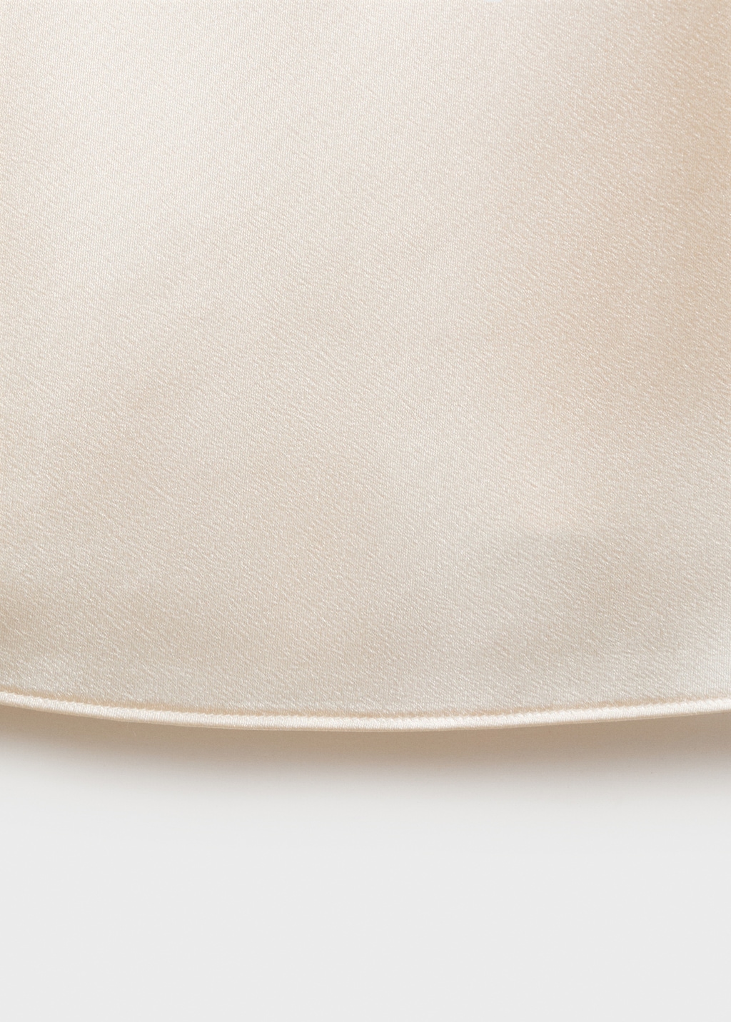 Satin top with straps