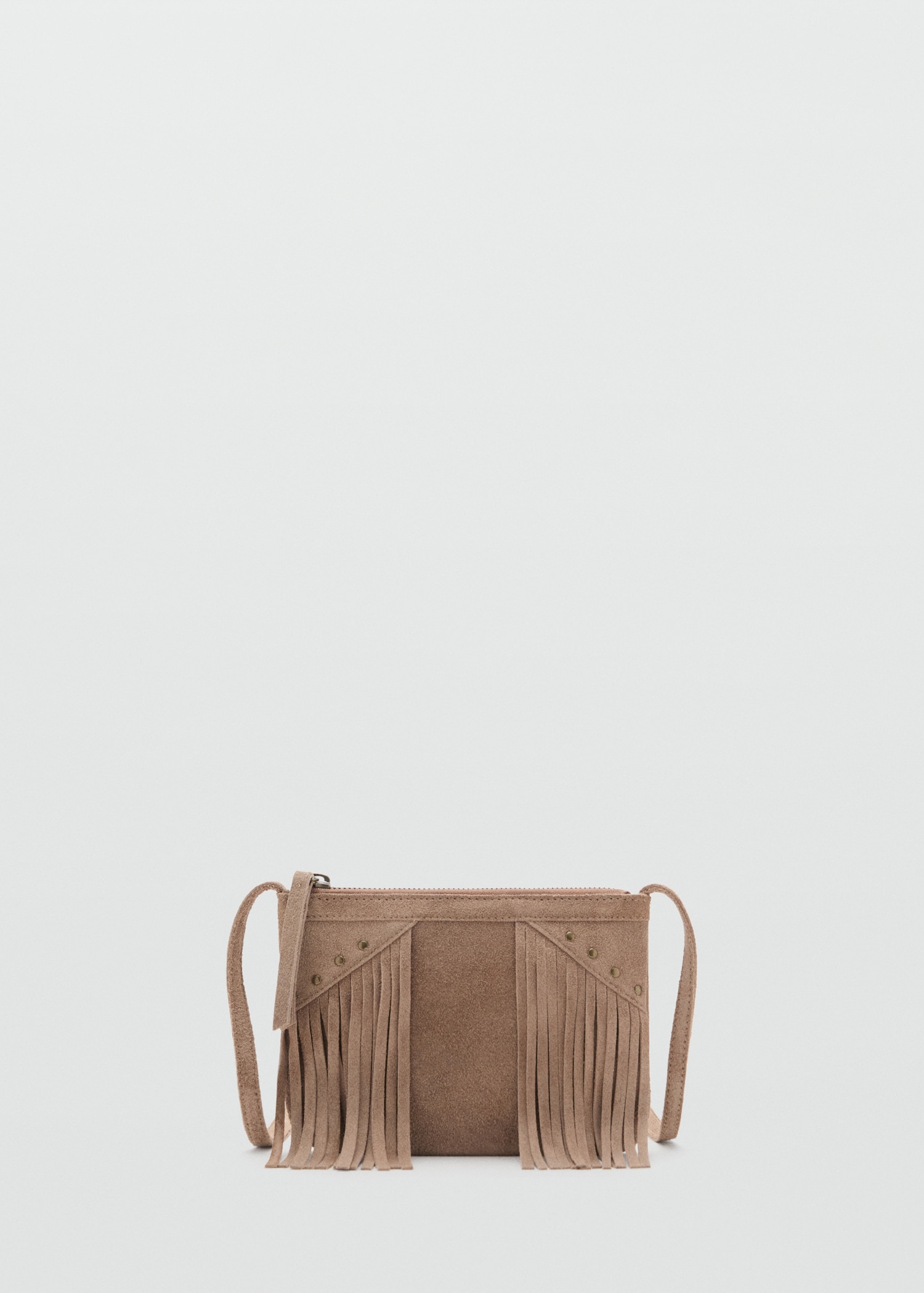 Leather fringes bag Kids MANGO India