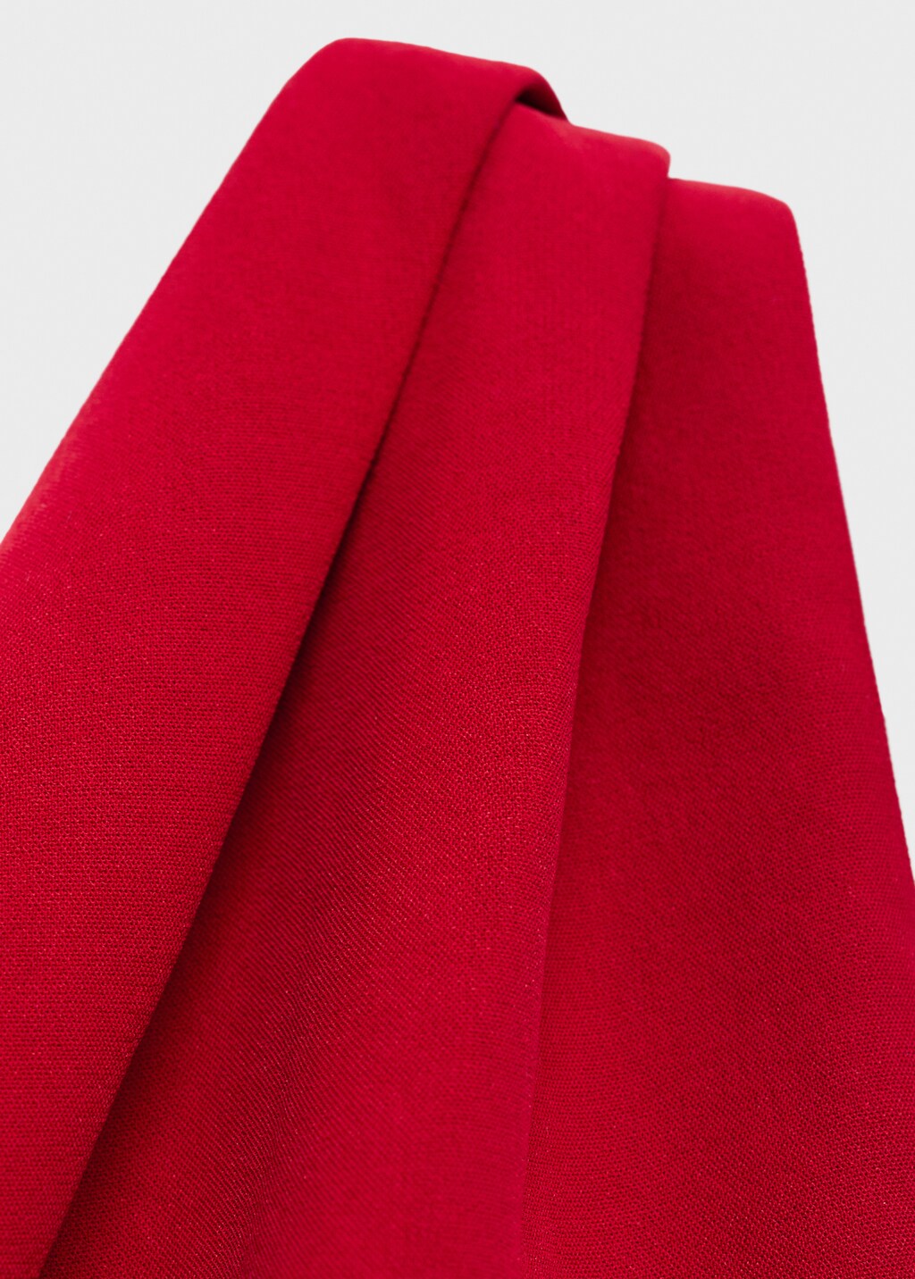 Long asymmetrical draped jumpsuit