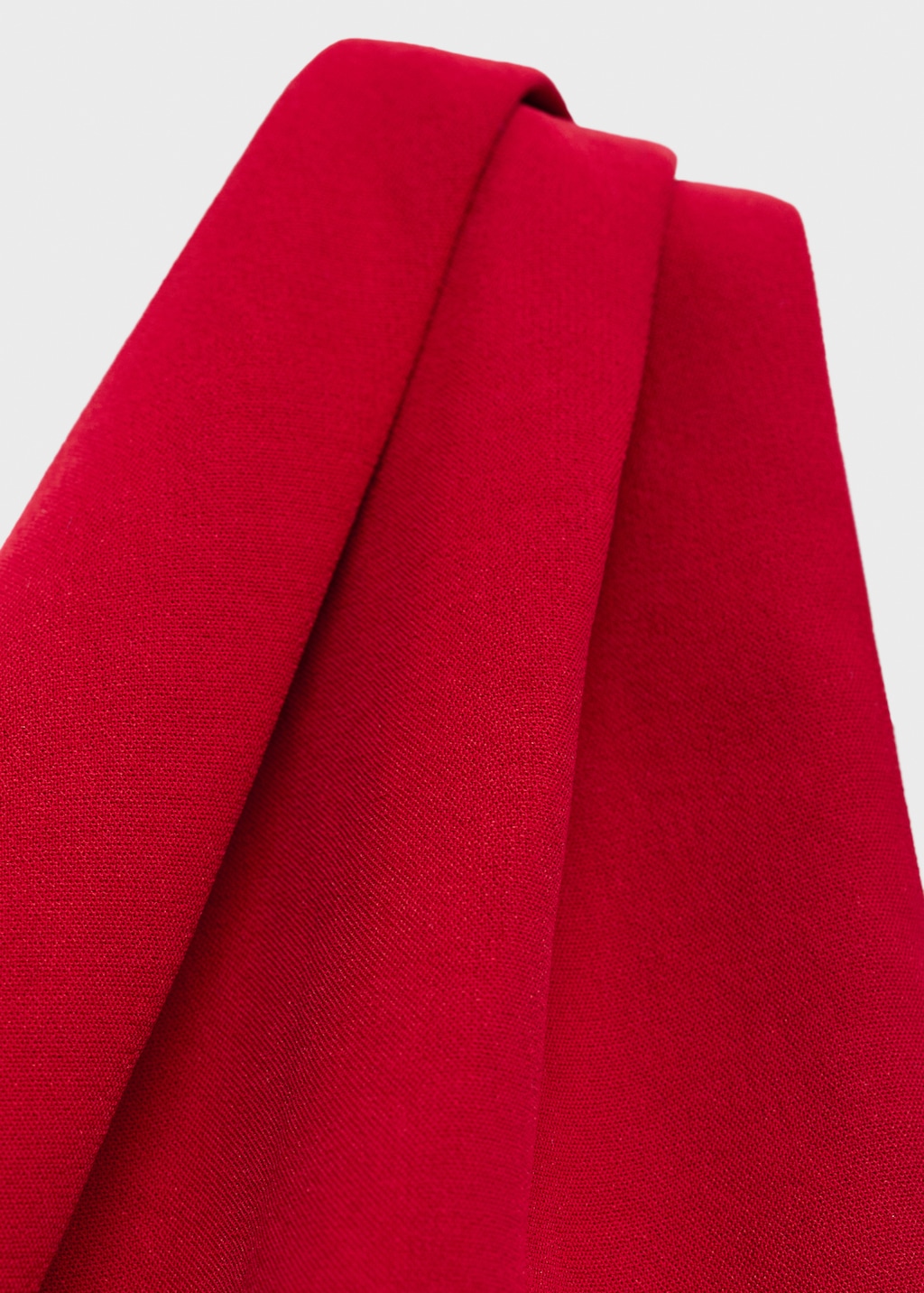 Long asymmetrical draped jumpsuit