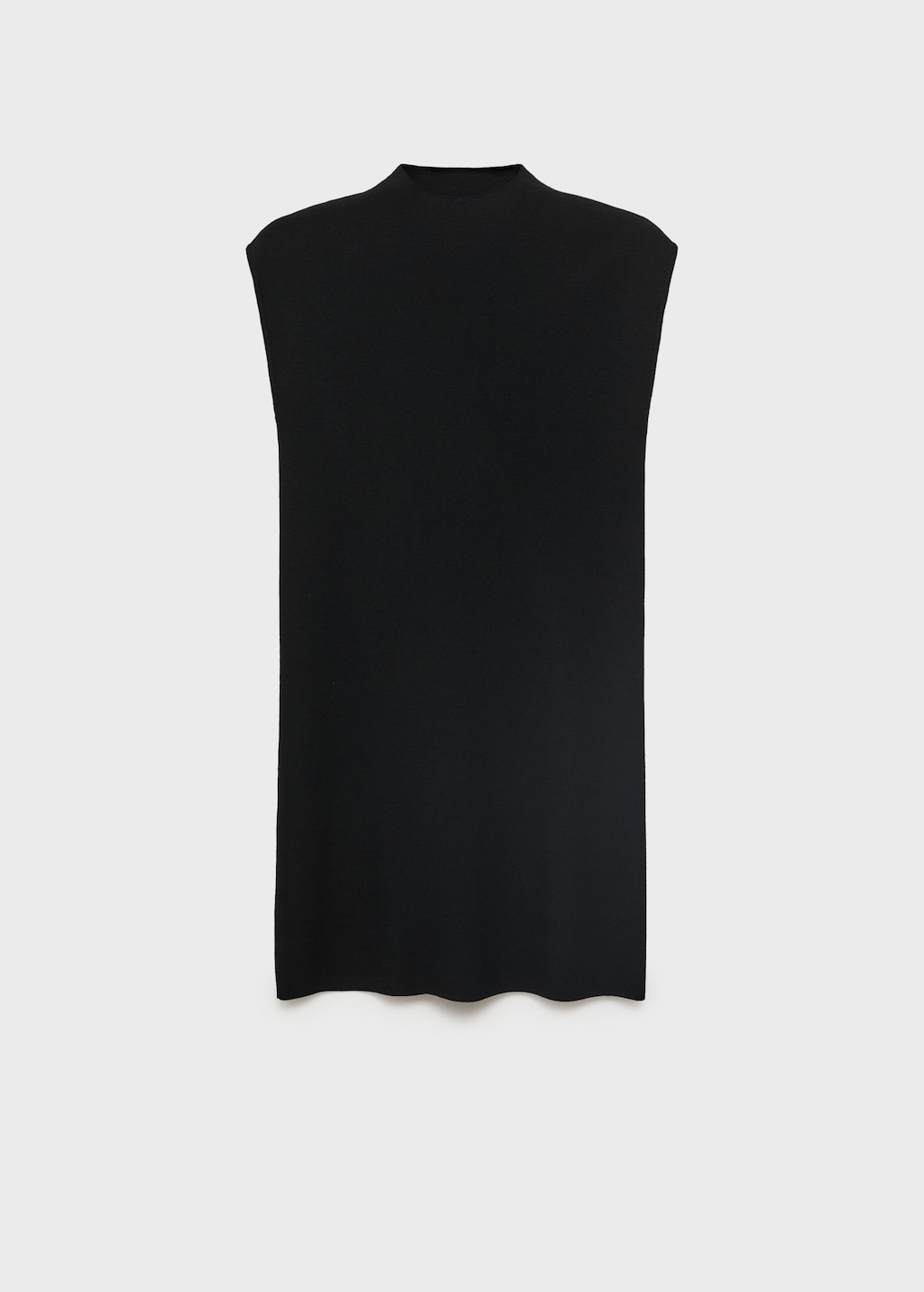 Mango Perkins-neck knitted dress thumbnail