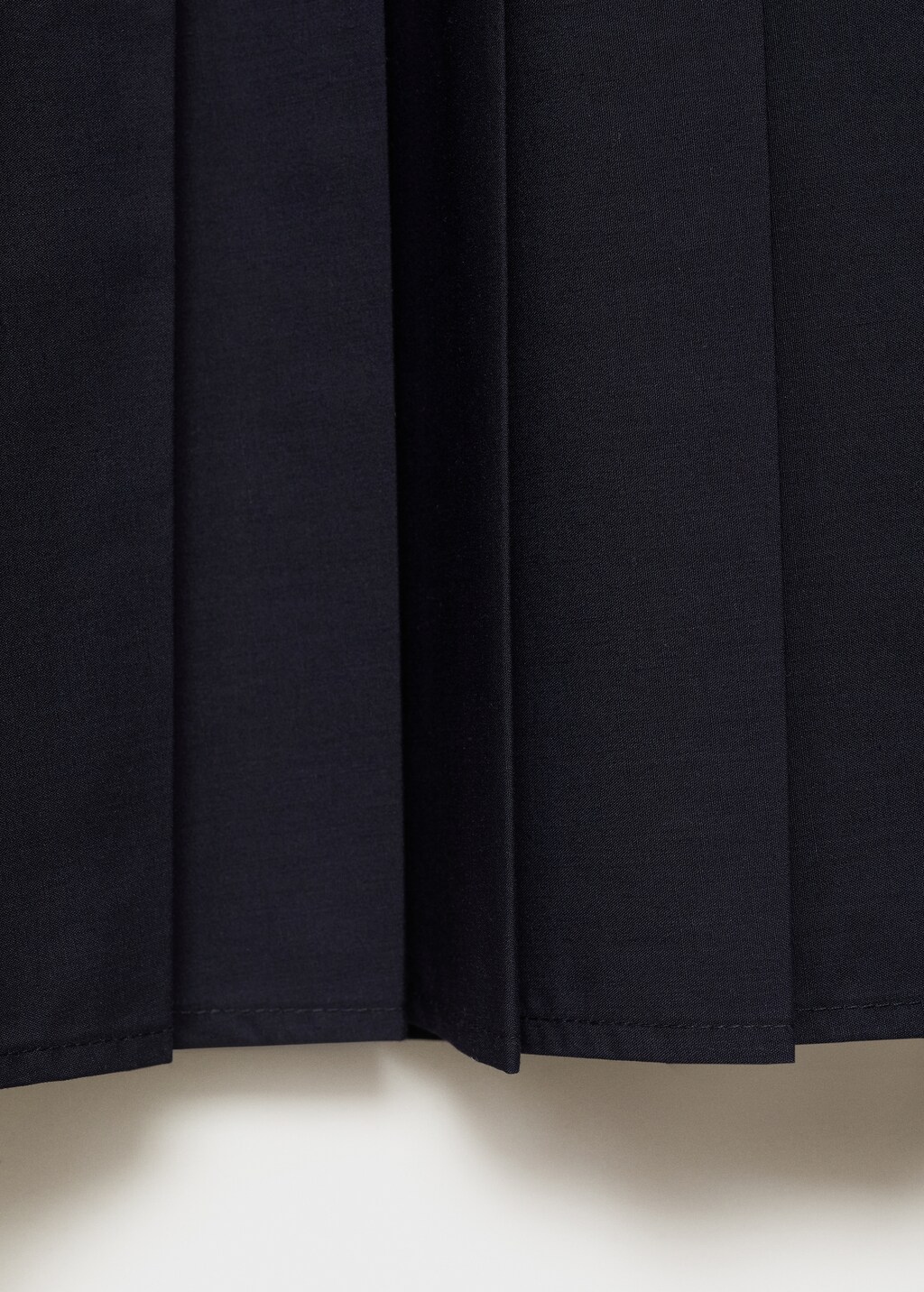 Mango Pleated midi skirt