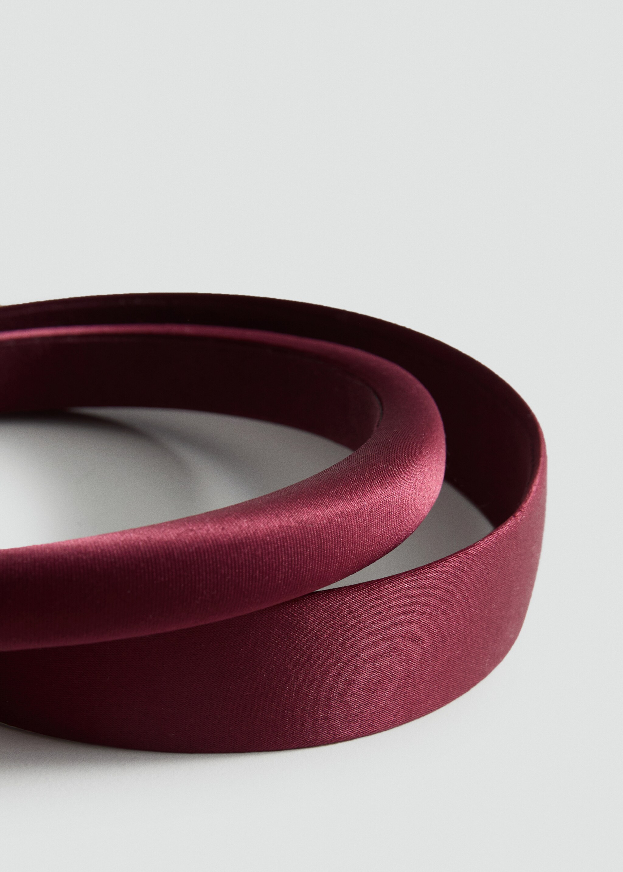 Set of 2 satin headbands - Medium plane