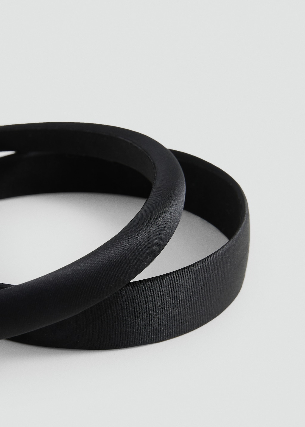 Set of 2 satin headbands