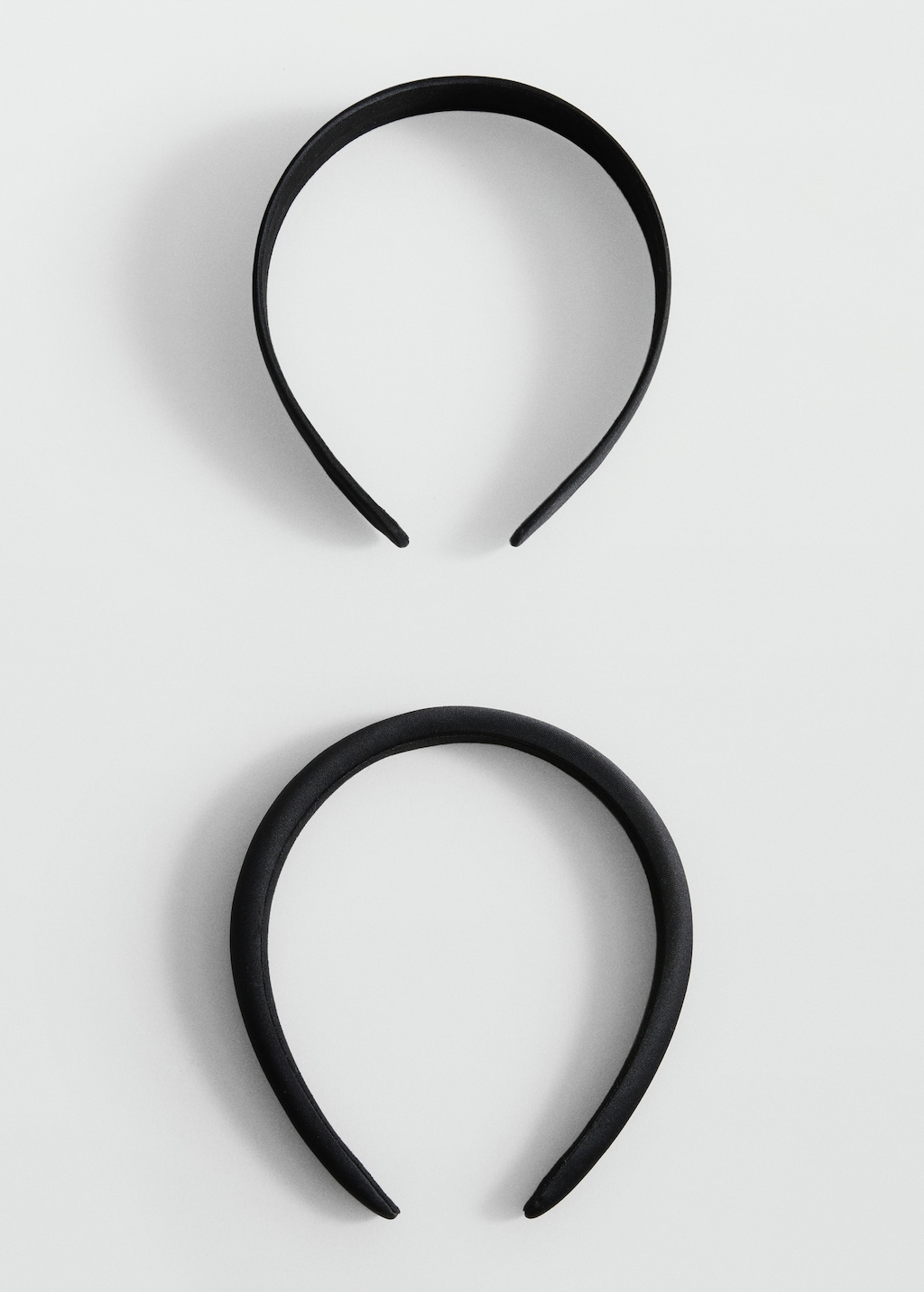 Set of 2 satin headbands