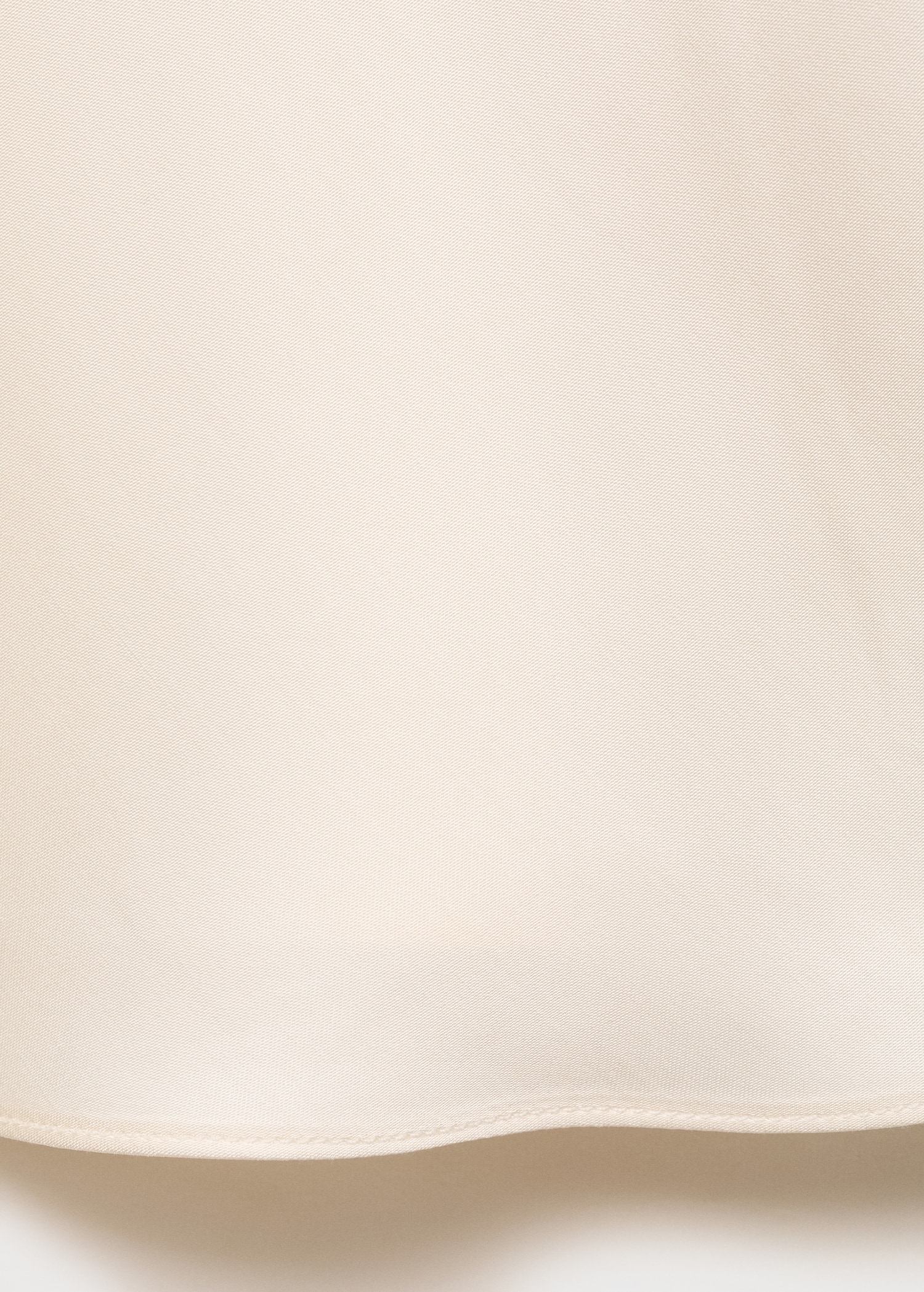 Satin blouse with draped neck - Details of the article 0