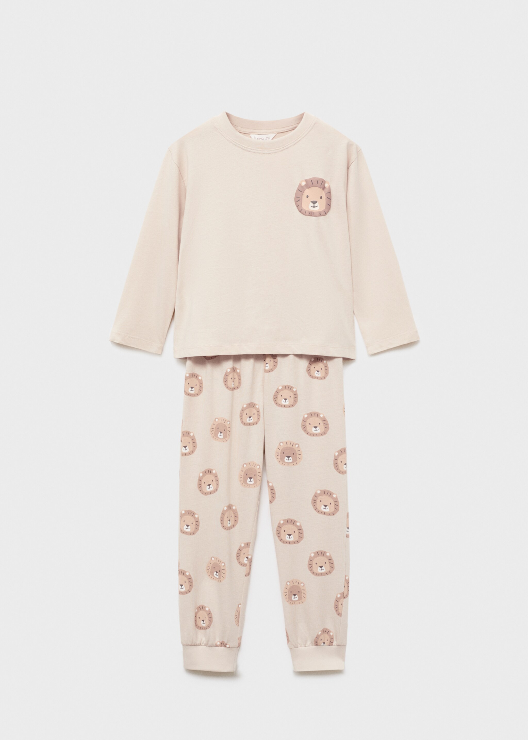 Pyjamas lions - Article without model, Sand. Ref: 17064093-00.