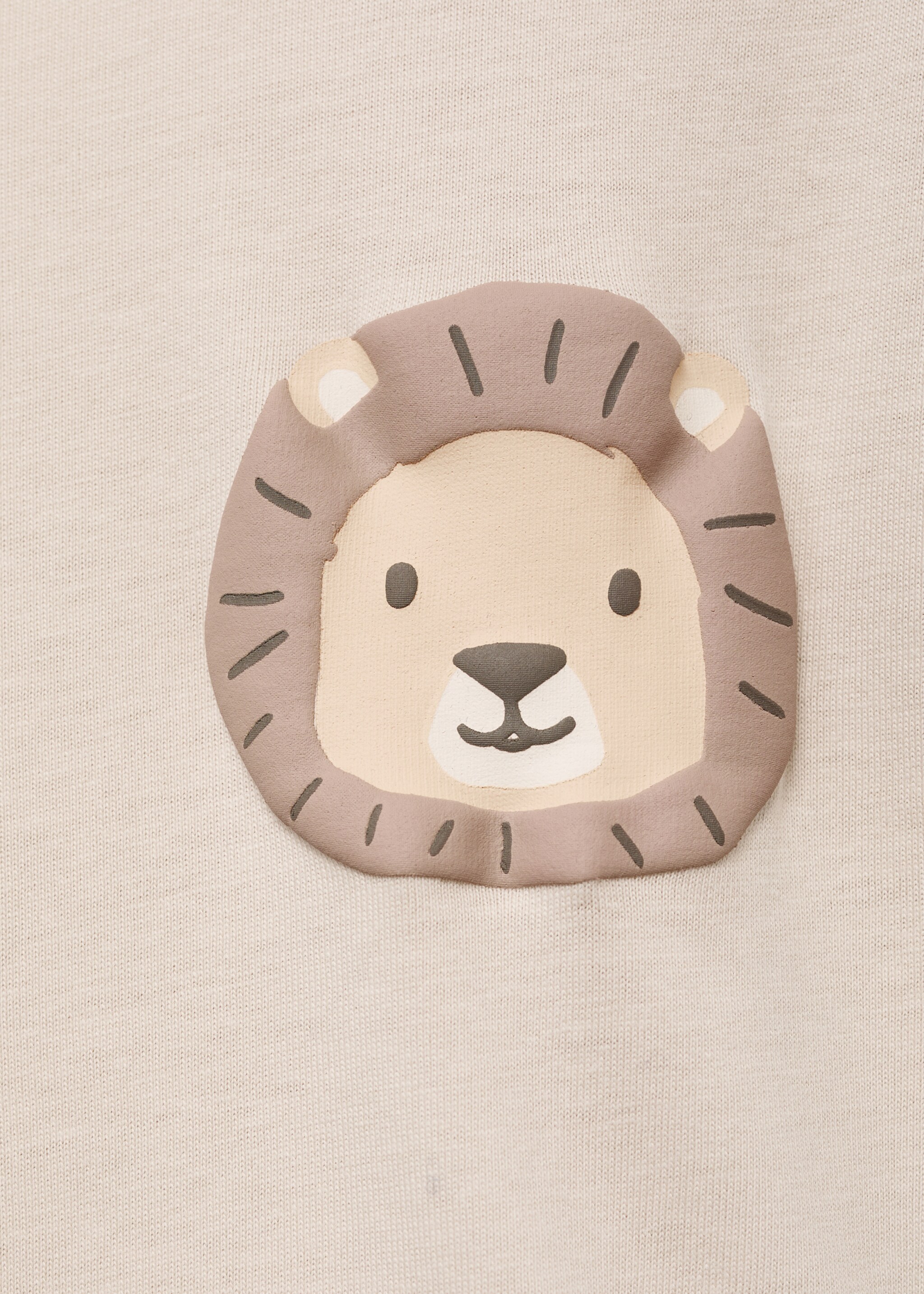 Pyjamas lions - Details of the article 8, Sand. Ref: 17064093-00.