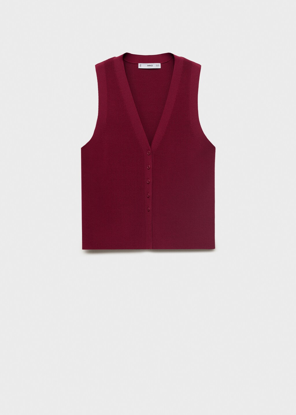 Fine-knit vest - image 5