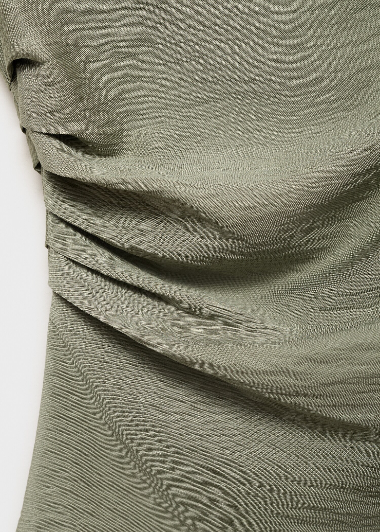 Modal blouse with an asymmetric collar - Details of the article 0