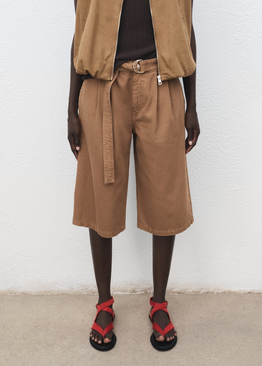 パンツ PHILOSOPHY Women Shorts  Burmudas 03102116 0095 BROWN HSMQHJWE Shorts For Teen Girls Jean Shorts For Women Denim