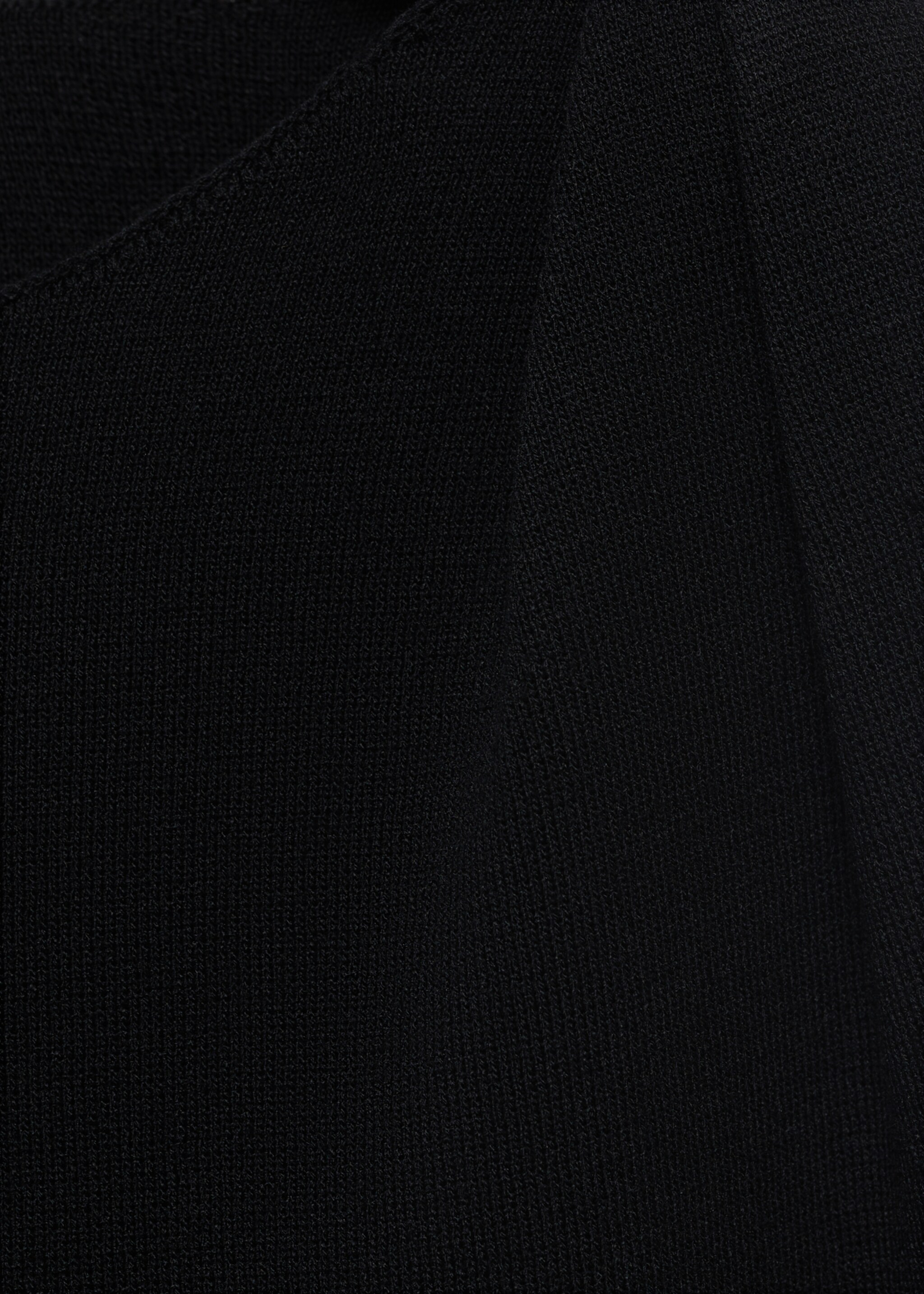 Asymmetrical knitted dress with strap - Details of the article 8