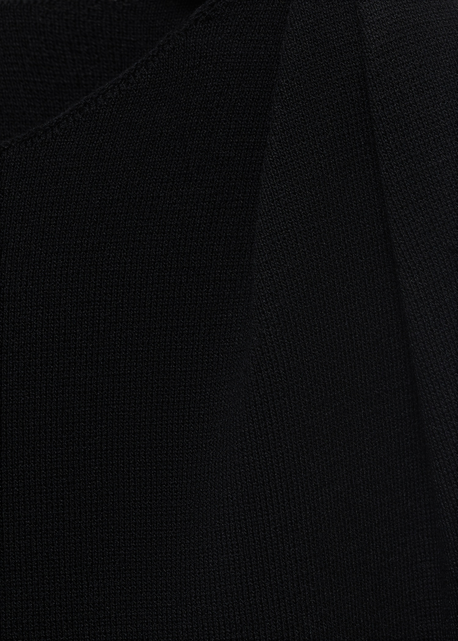 Asymmetrical knitted dress with strap - Details of the article 8