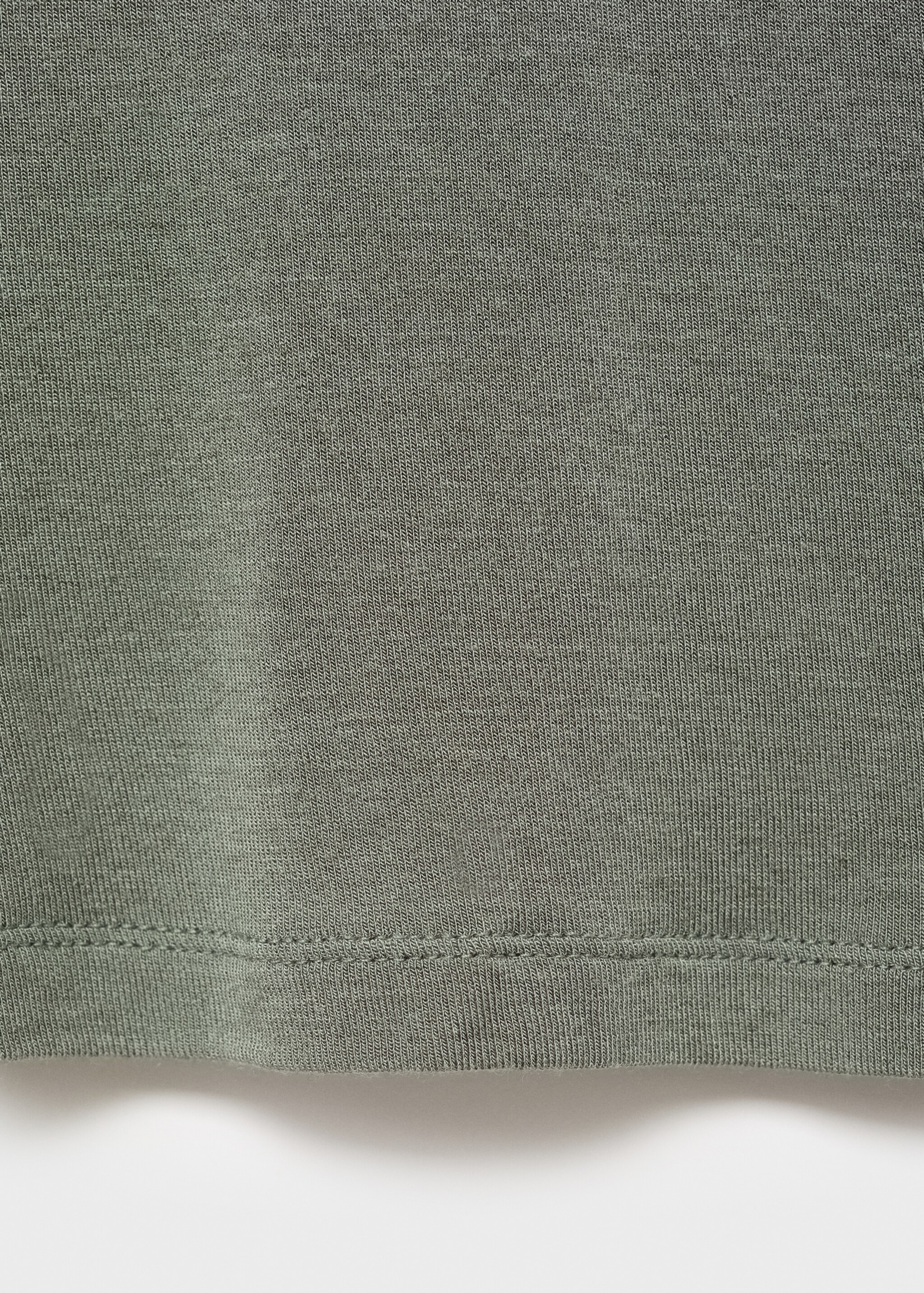 Cashmere pyjama top - Details of the article 0, Green. Ref: 17064105-00.