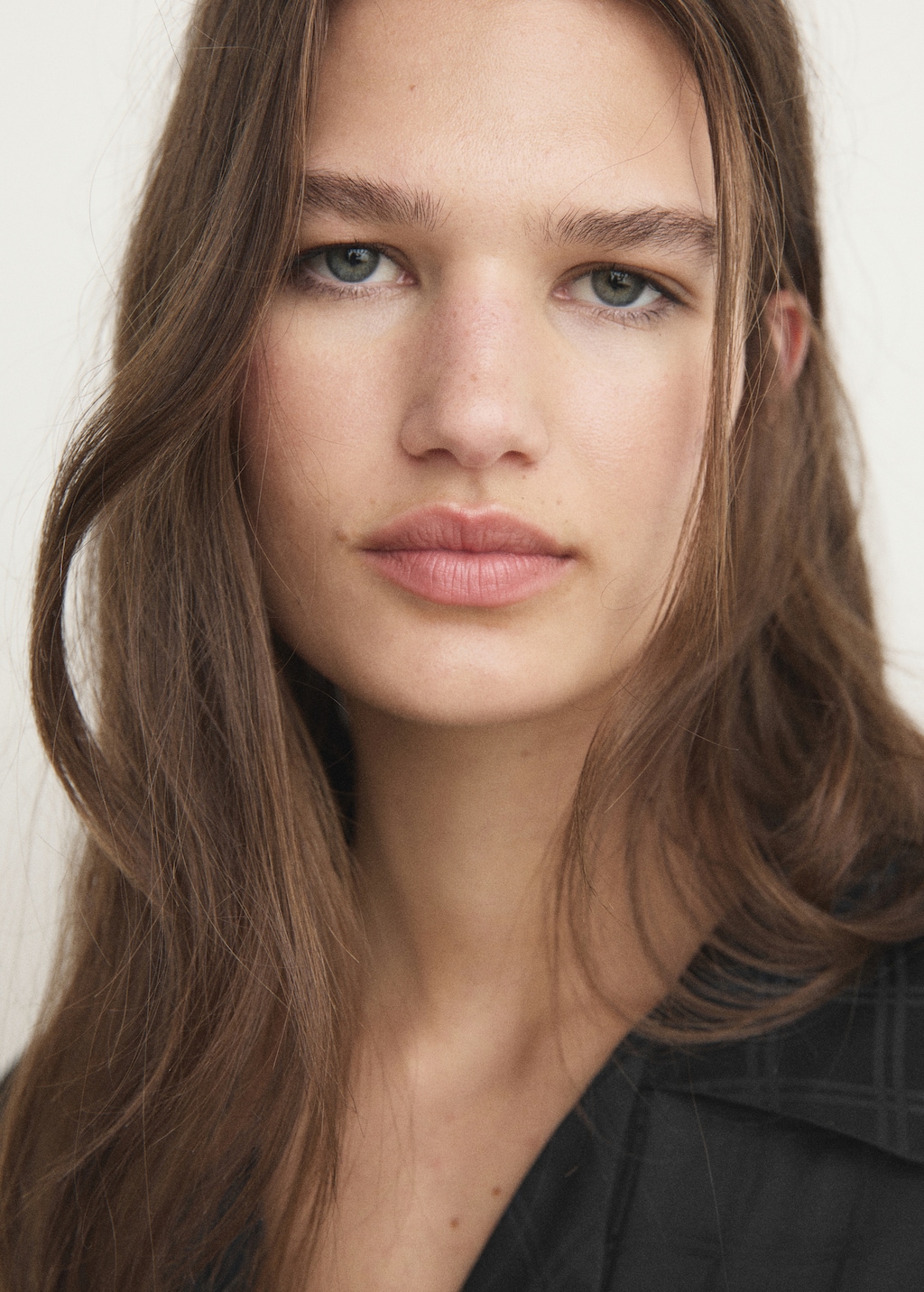 Rayon check pajama top