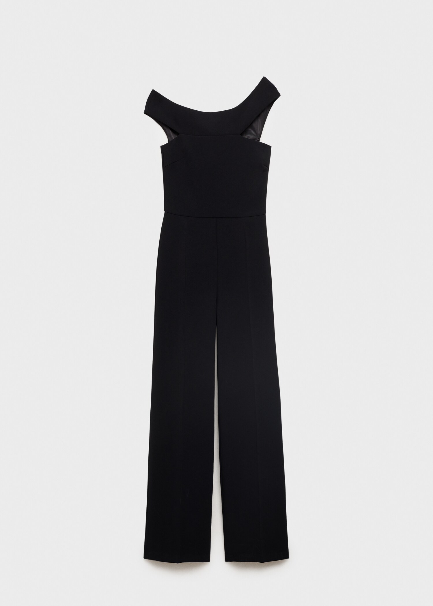 Asymmetric long jumpsuit - Article without model
