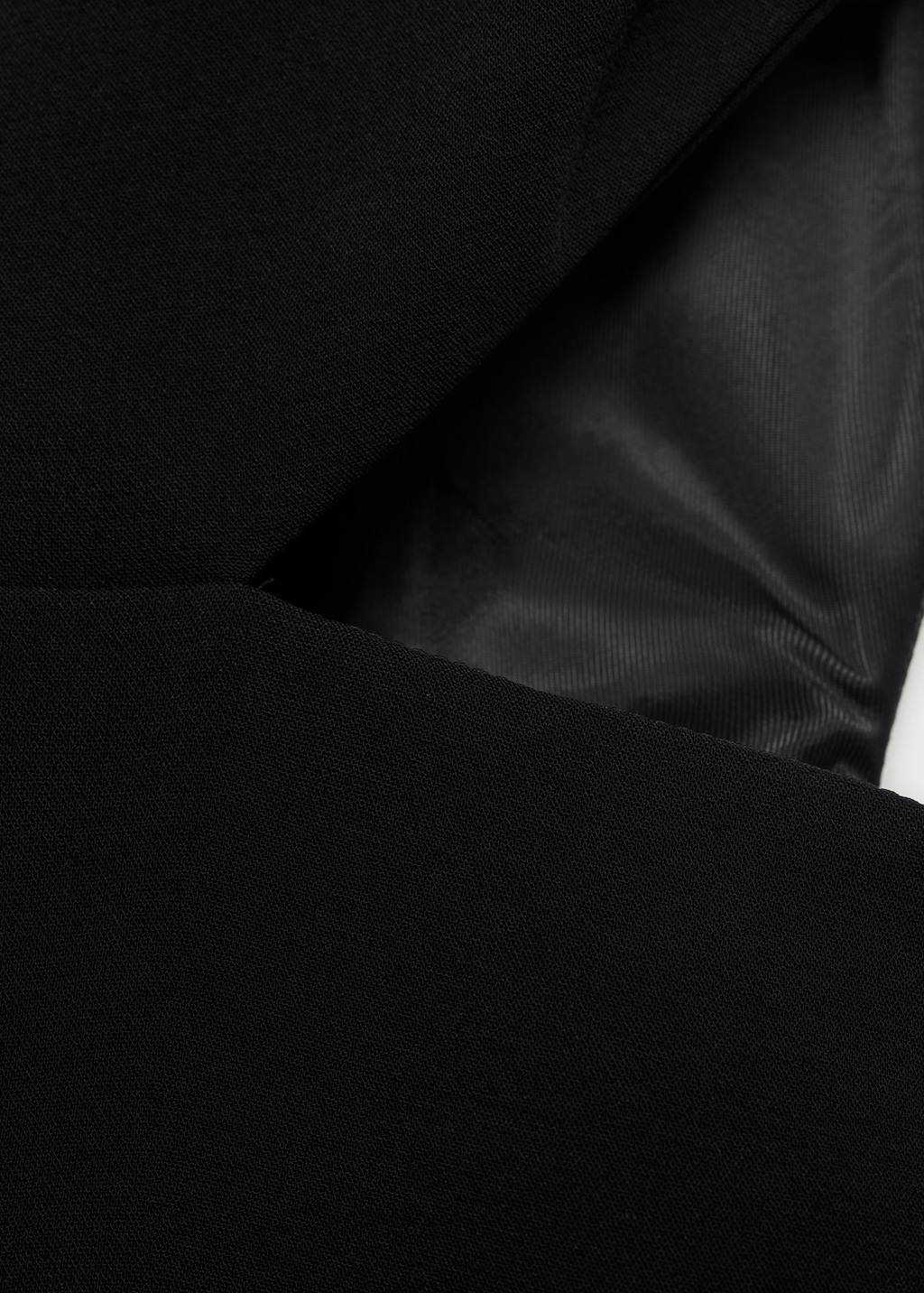 Long jumpsuit with asymmetrical neck