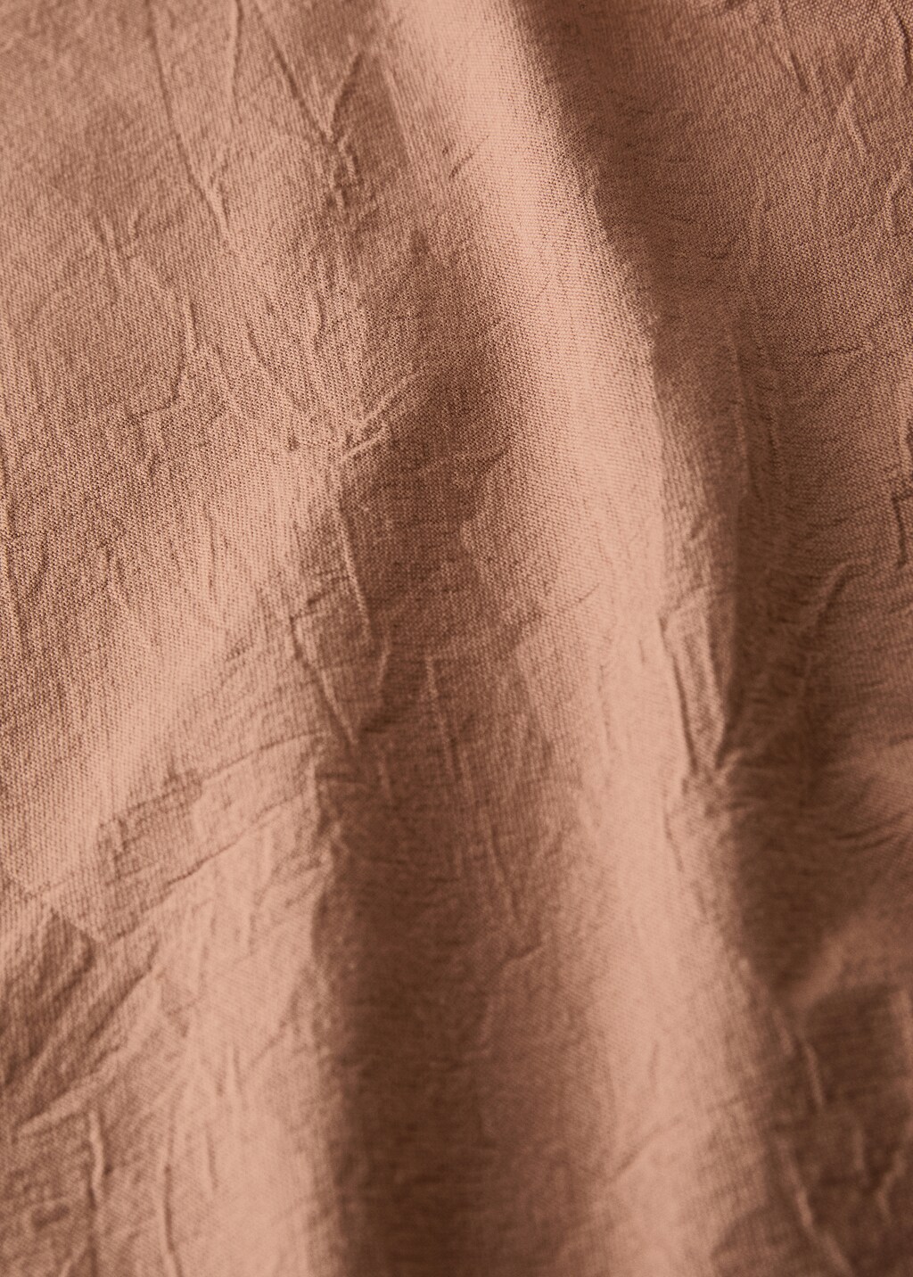 Cotton striped tablecloth for 2 to 4 diners