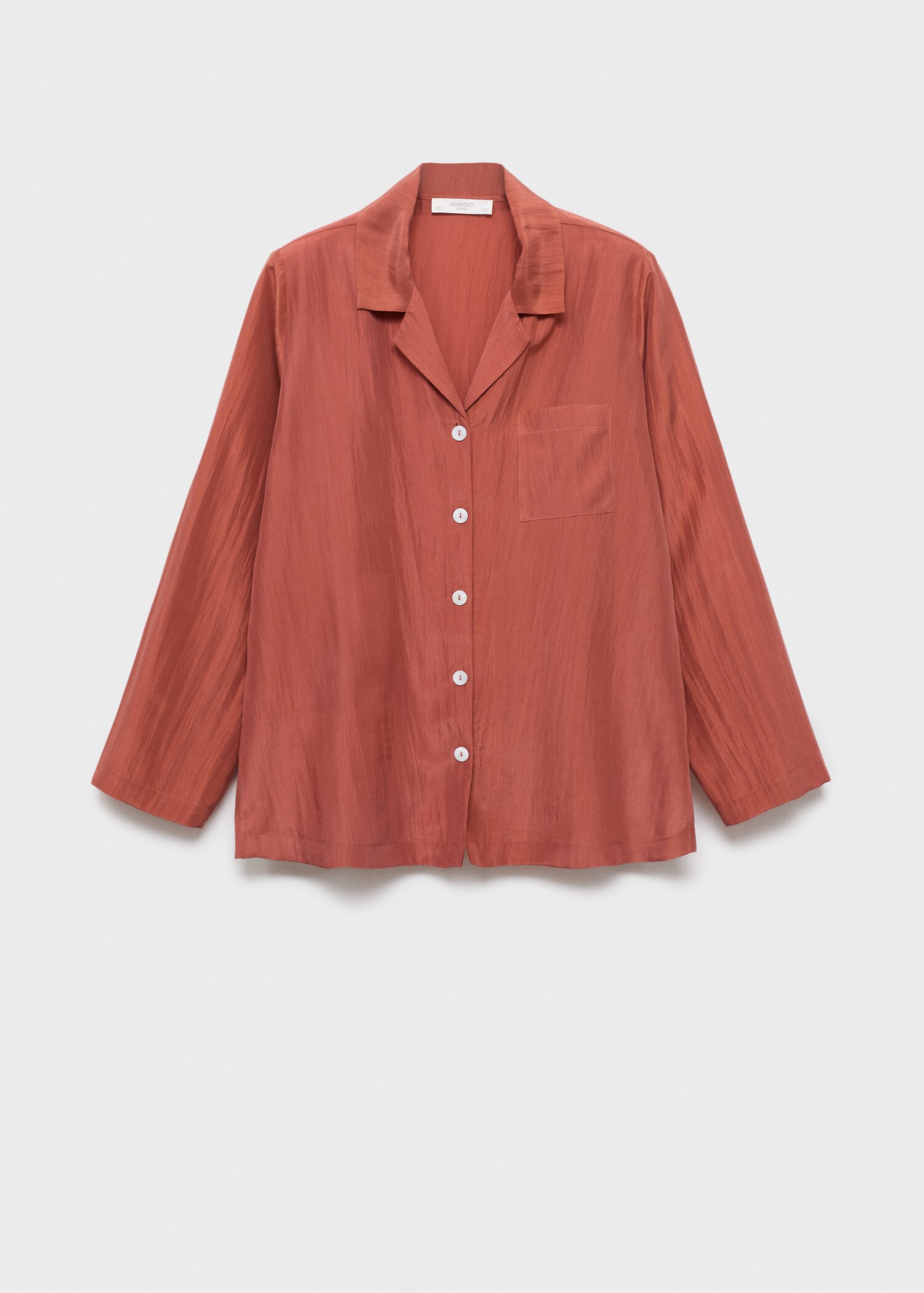 Silk long shirt - Article without model