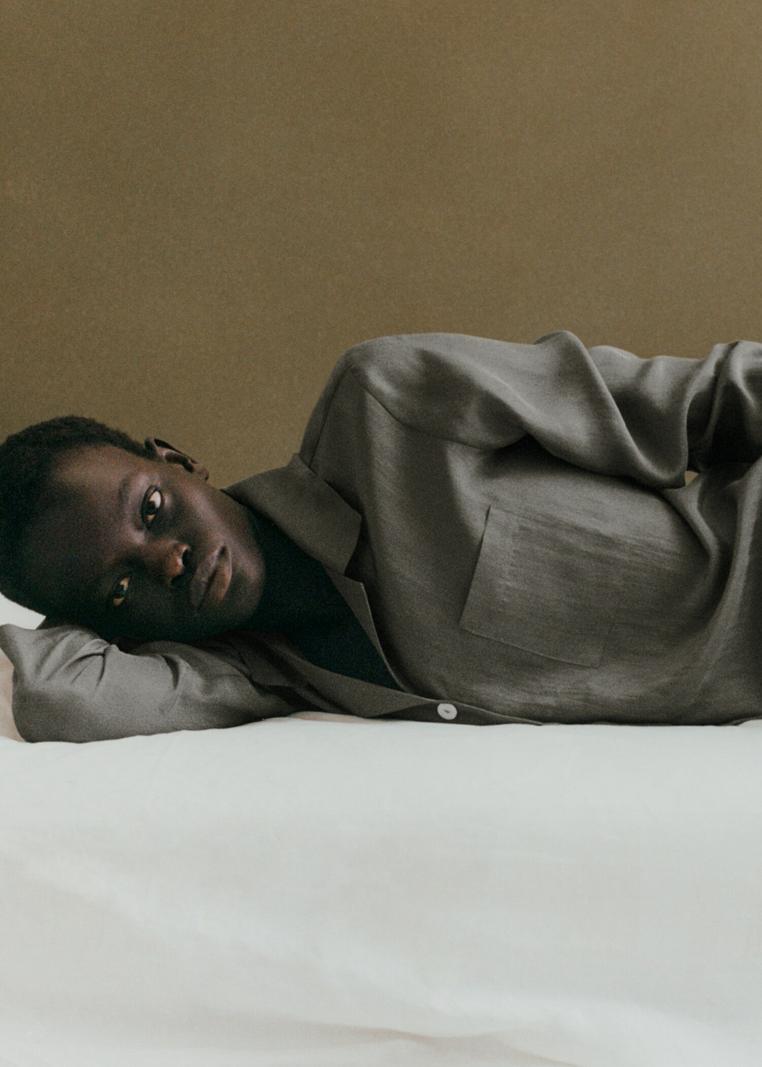 Silk long shirt - Details of the article 6
