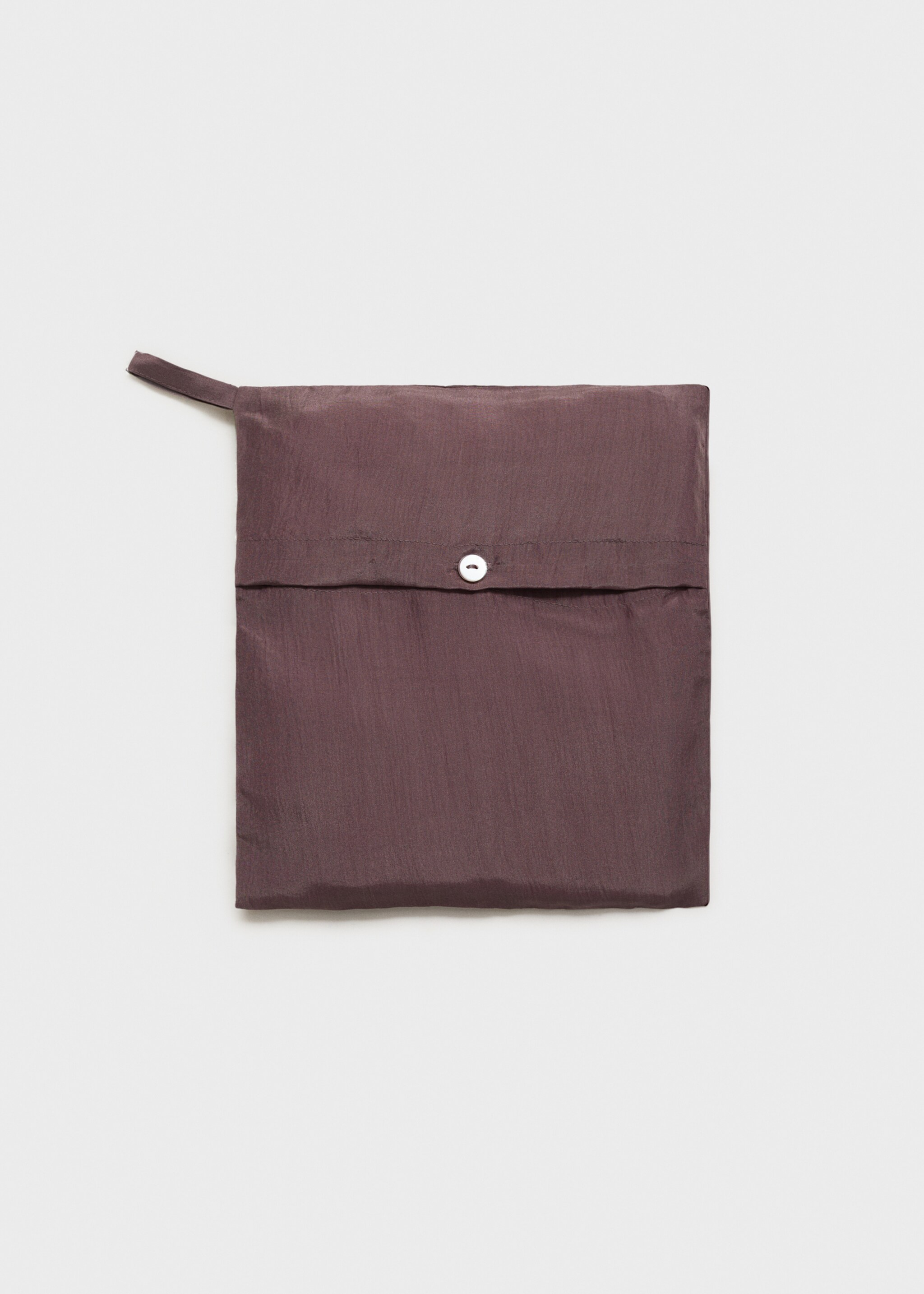 Silk long shirt - Details of the article 0, Blackberry. Ref: 17064126-00.