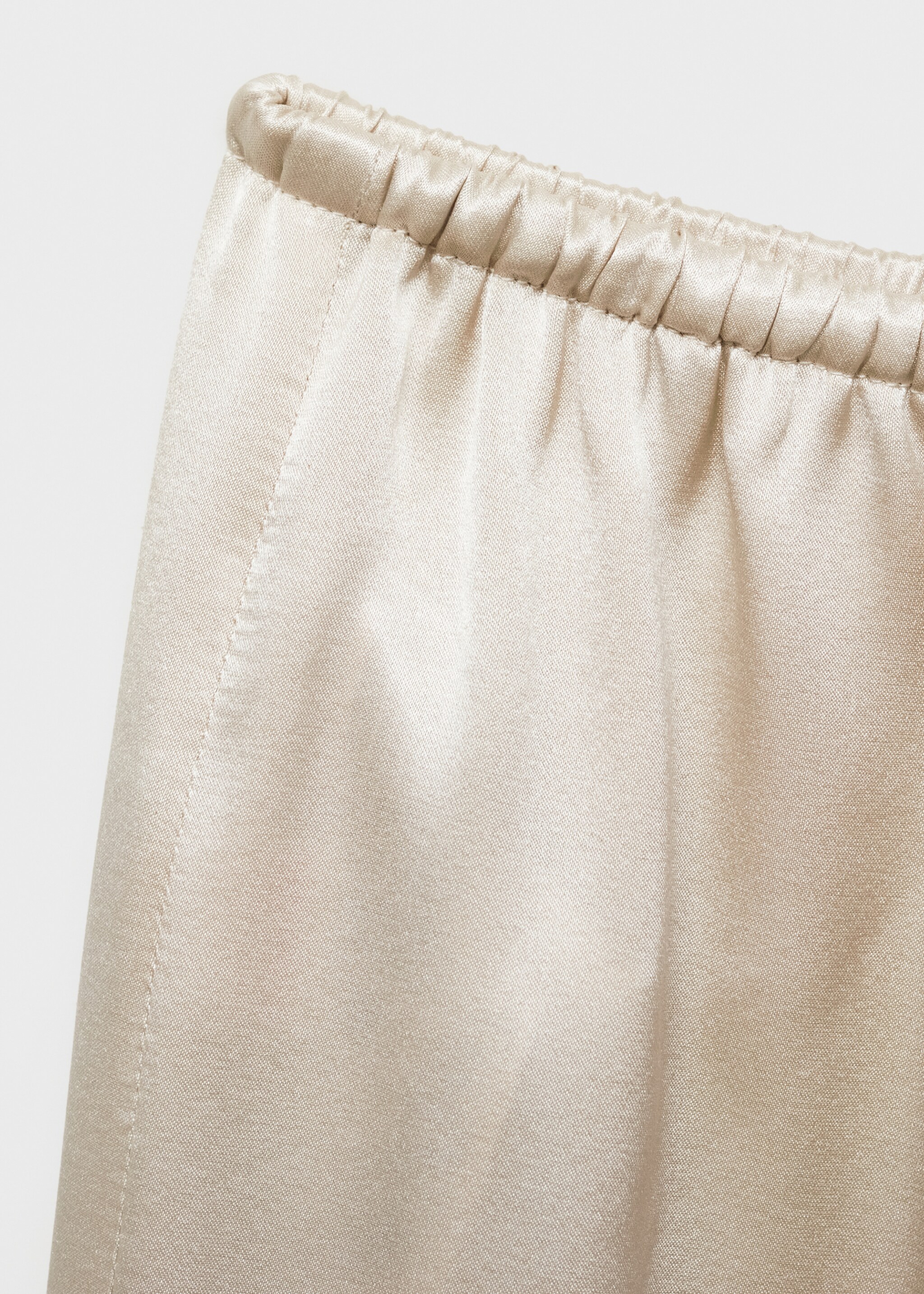 Pantaloni de pijama din mătase - Detaliu al articolului 0