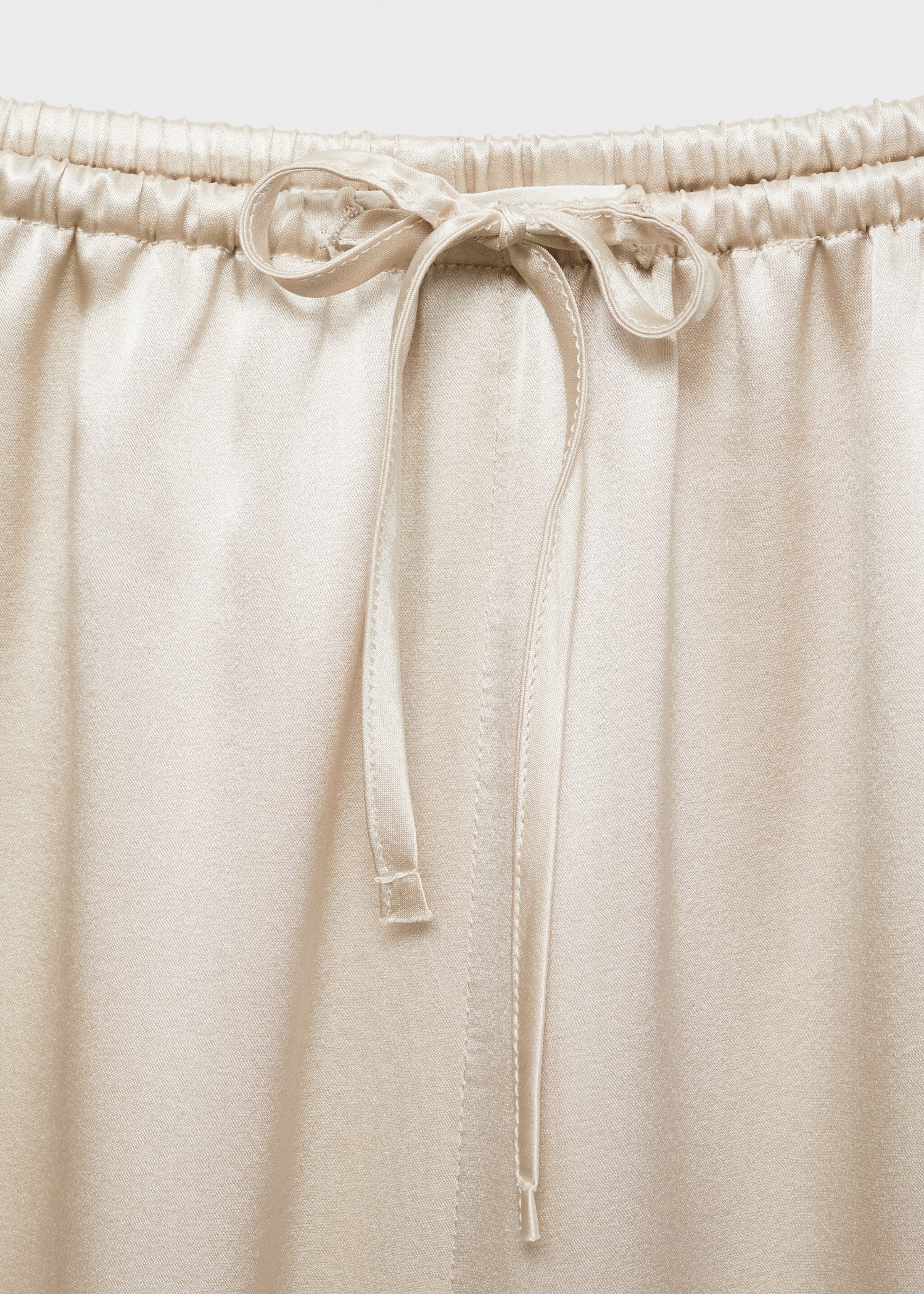 Pantaloni de pijama din mătase - Detaliu al articolului 8