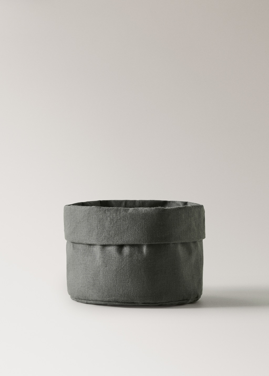 100% linen bread basket